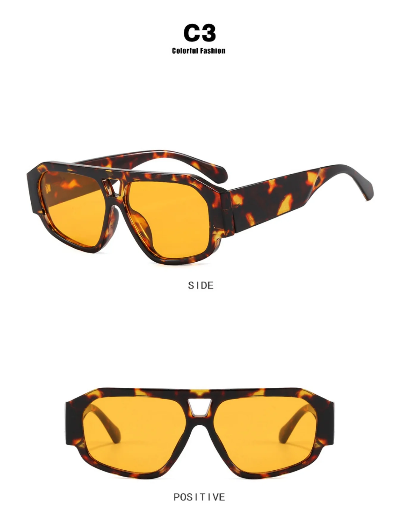 Full-frame Square Sunglasses - Image 9