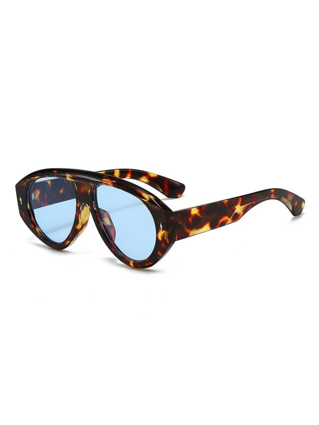 Full-frame Irregular Sunglasses - Image 10