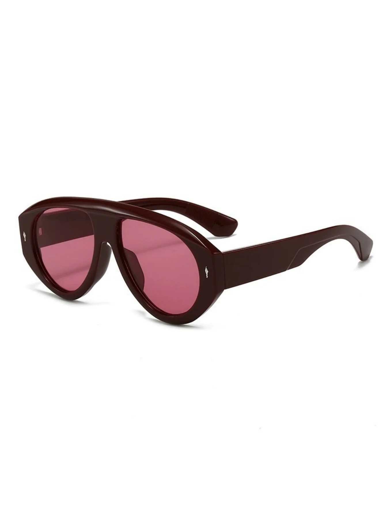 Full-frame Irregular Sunglasses - Image 6