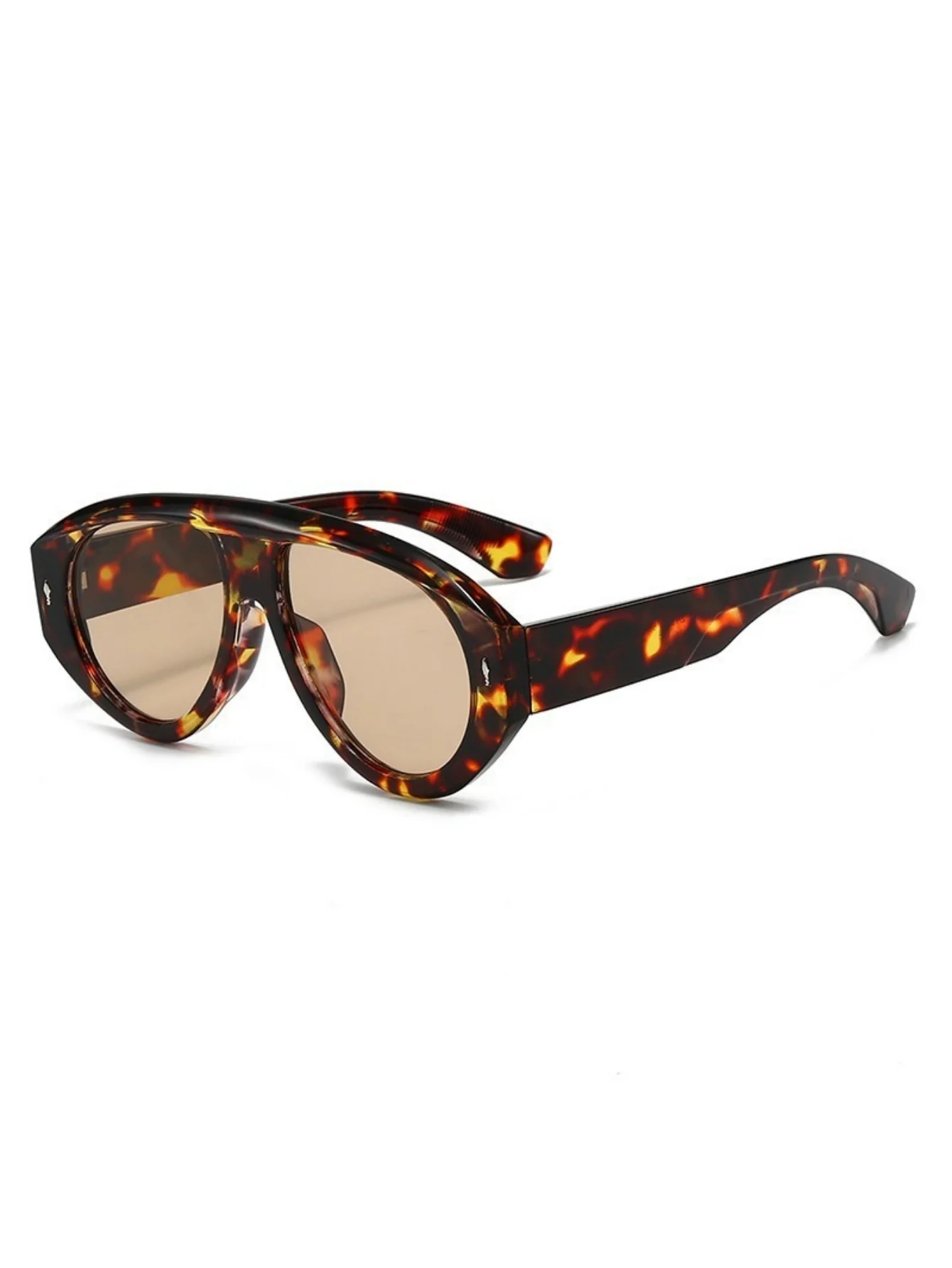 Full-frame Irregular Sunglasses - Image 8