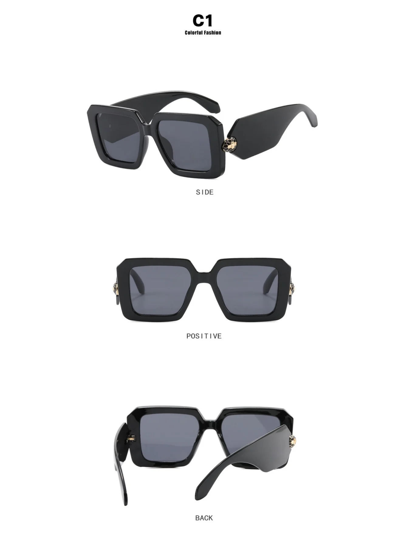 Full-frame Square Sunglasses - Image 5