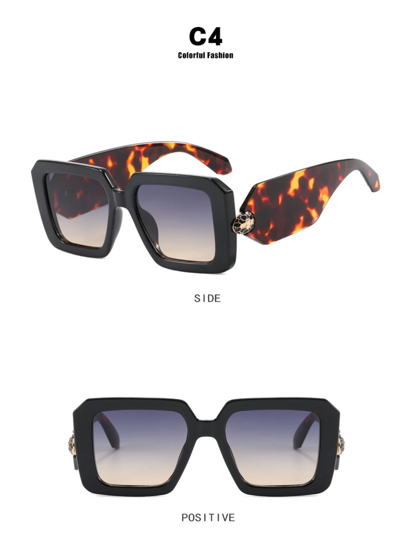 Full-frame Square Sunglasses - Image 7