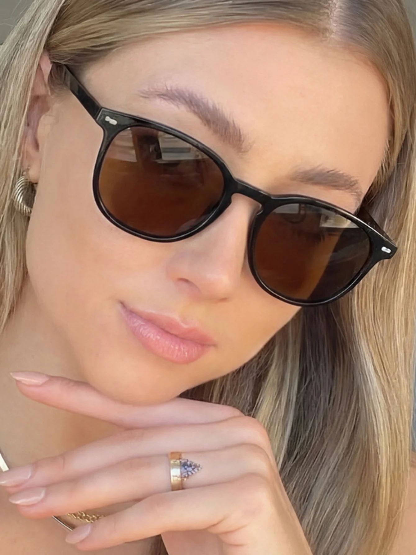 Full-frame Square Sunglasses