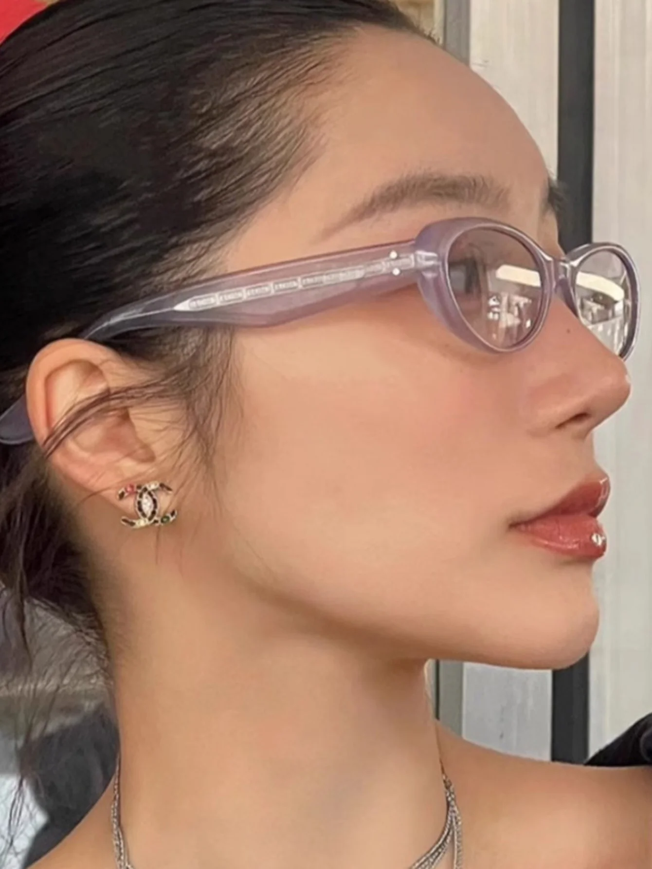 Full-frame Cat-eye Sunglasses