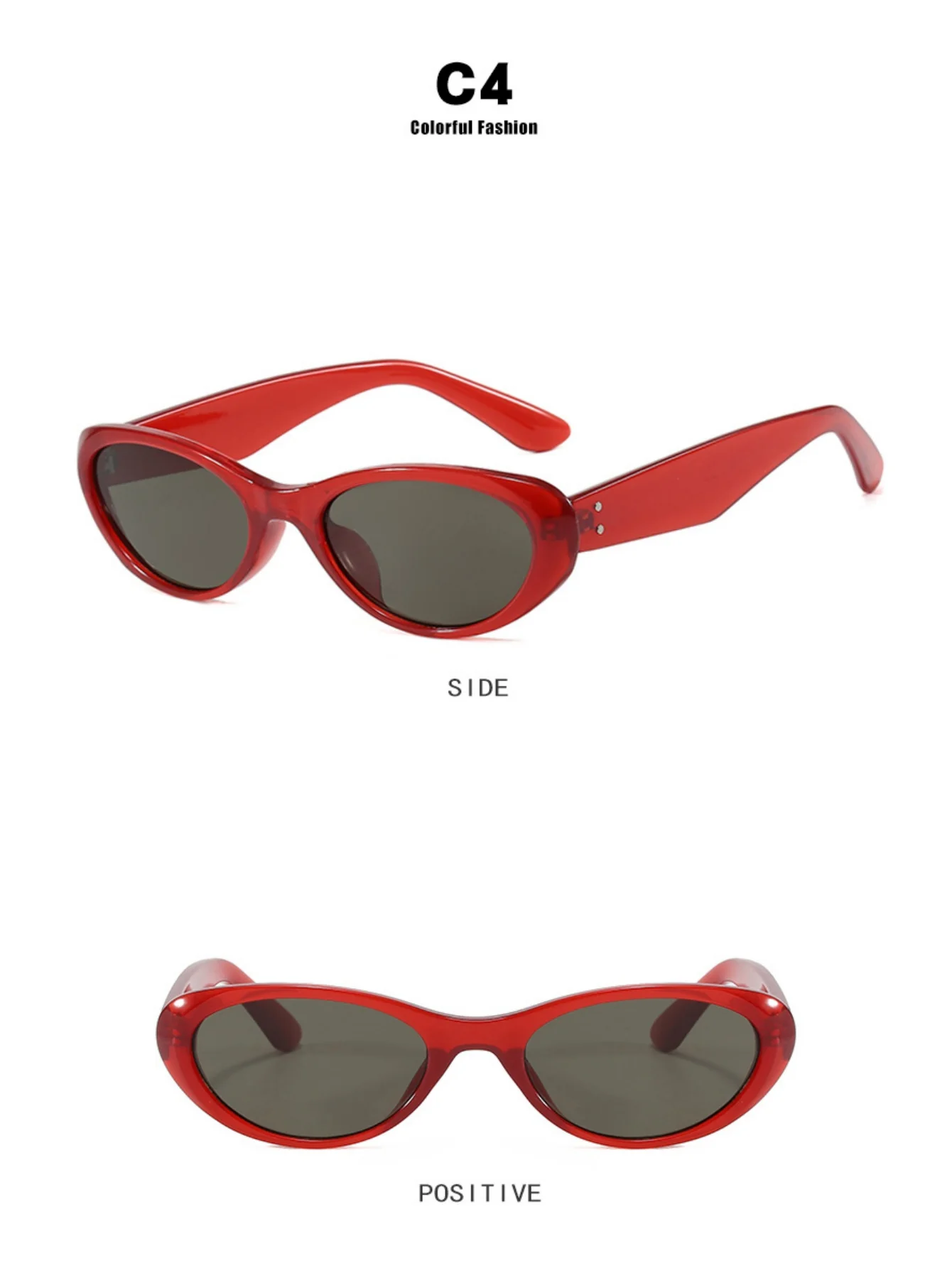 Full-frame Cat-eye Sunglasses - Image 10