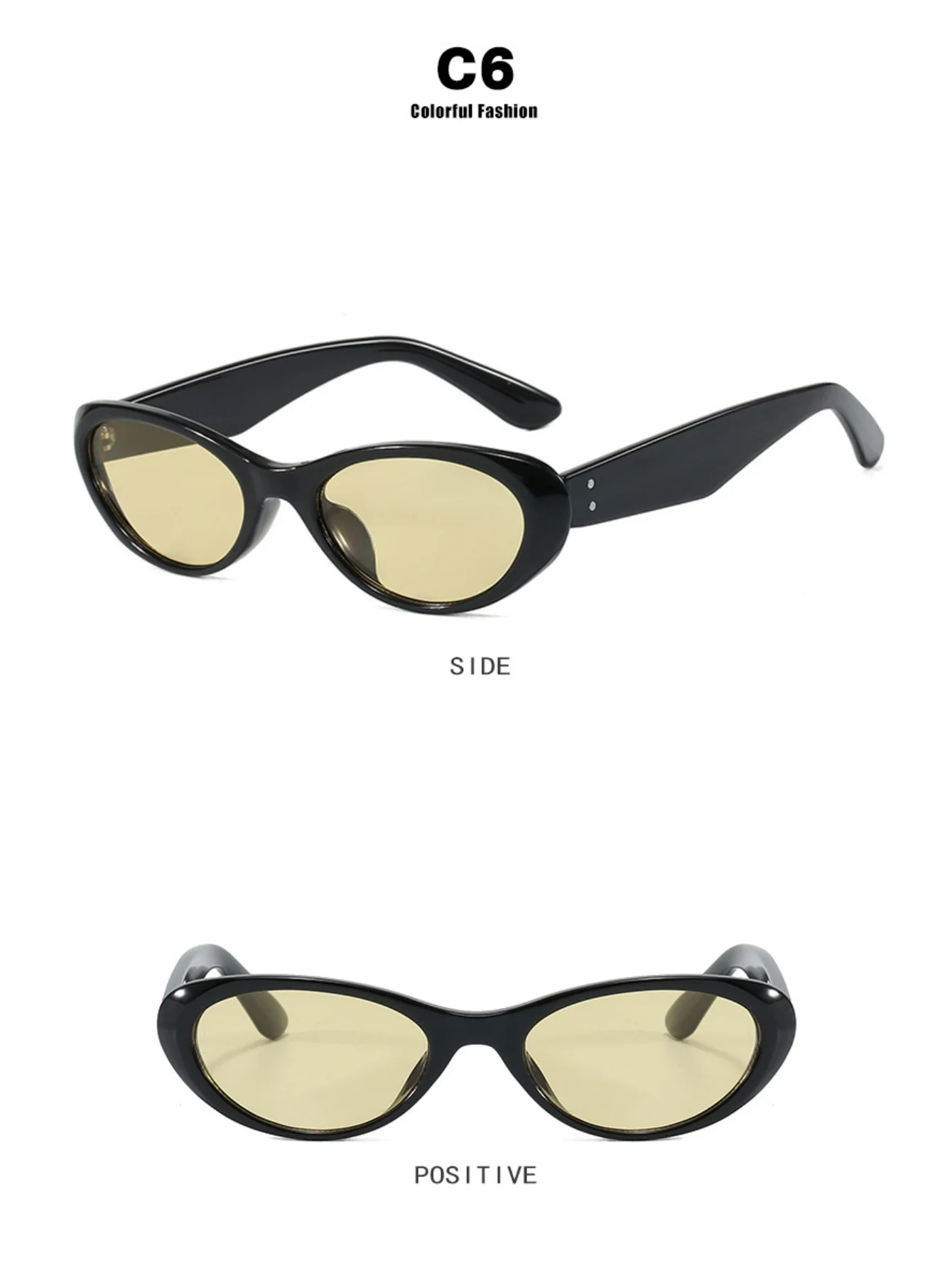 Full-frame Cat-eye Sunglasses - Image 14