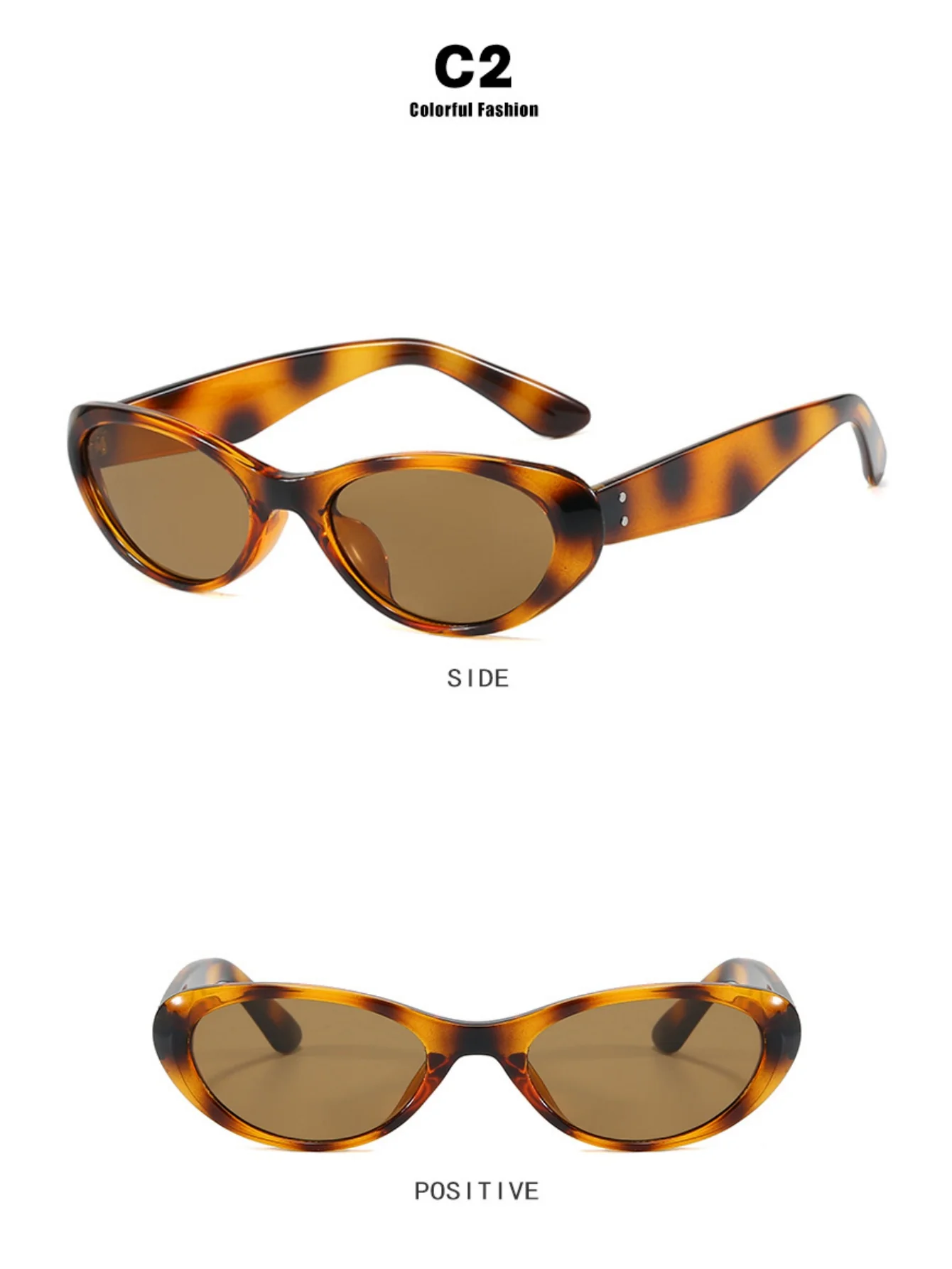 Full-frame Cat-eye Sunglasses - Image 6