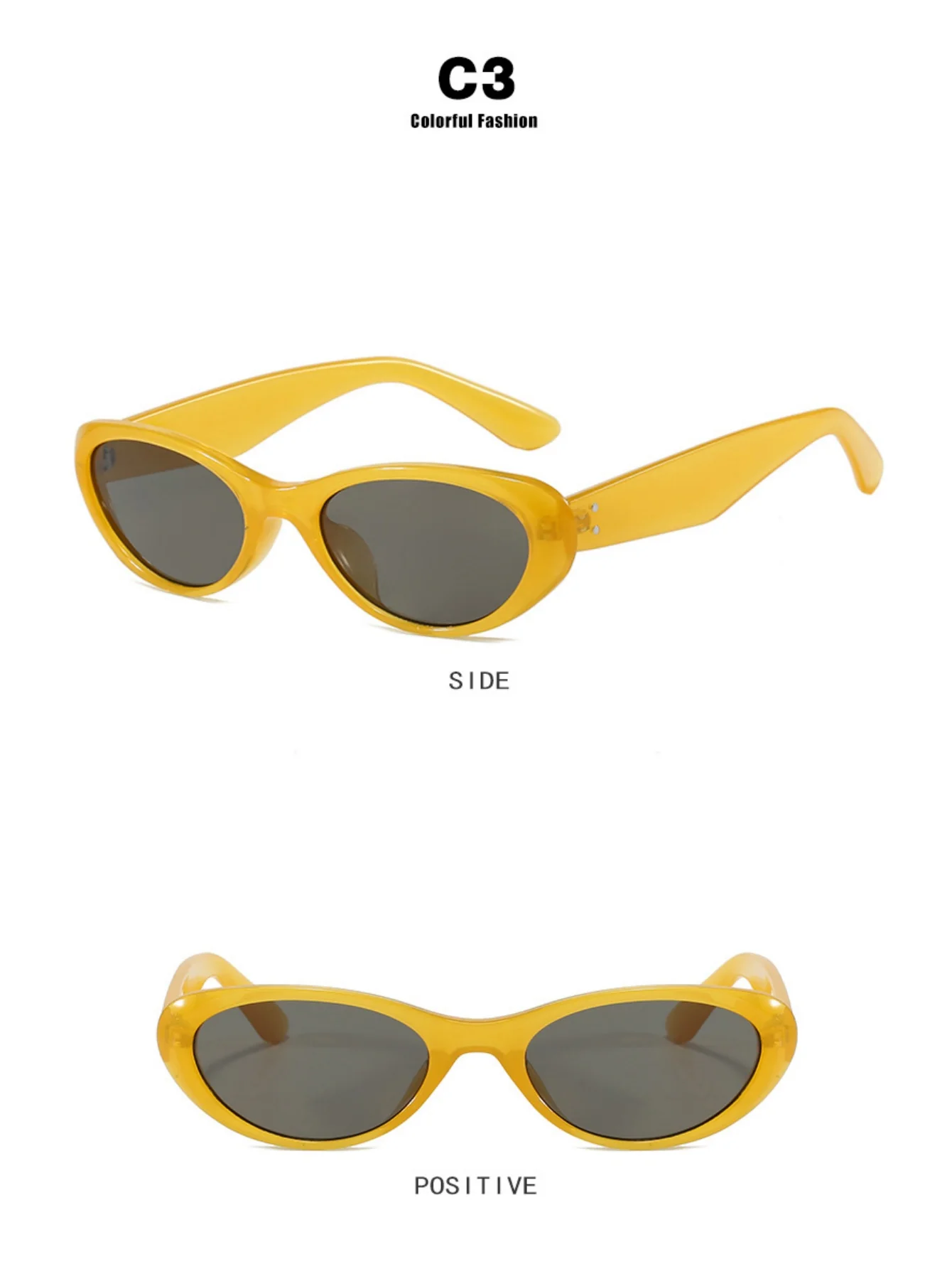 Full-frame Cat-eye Sunglasses - Image 8