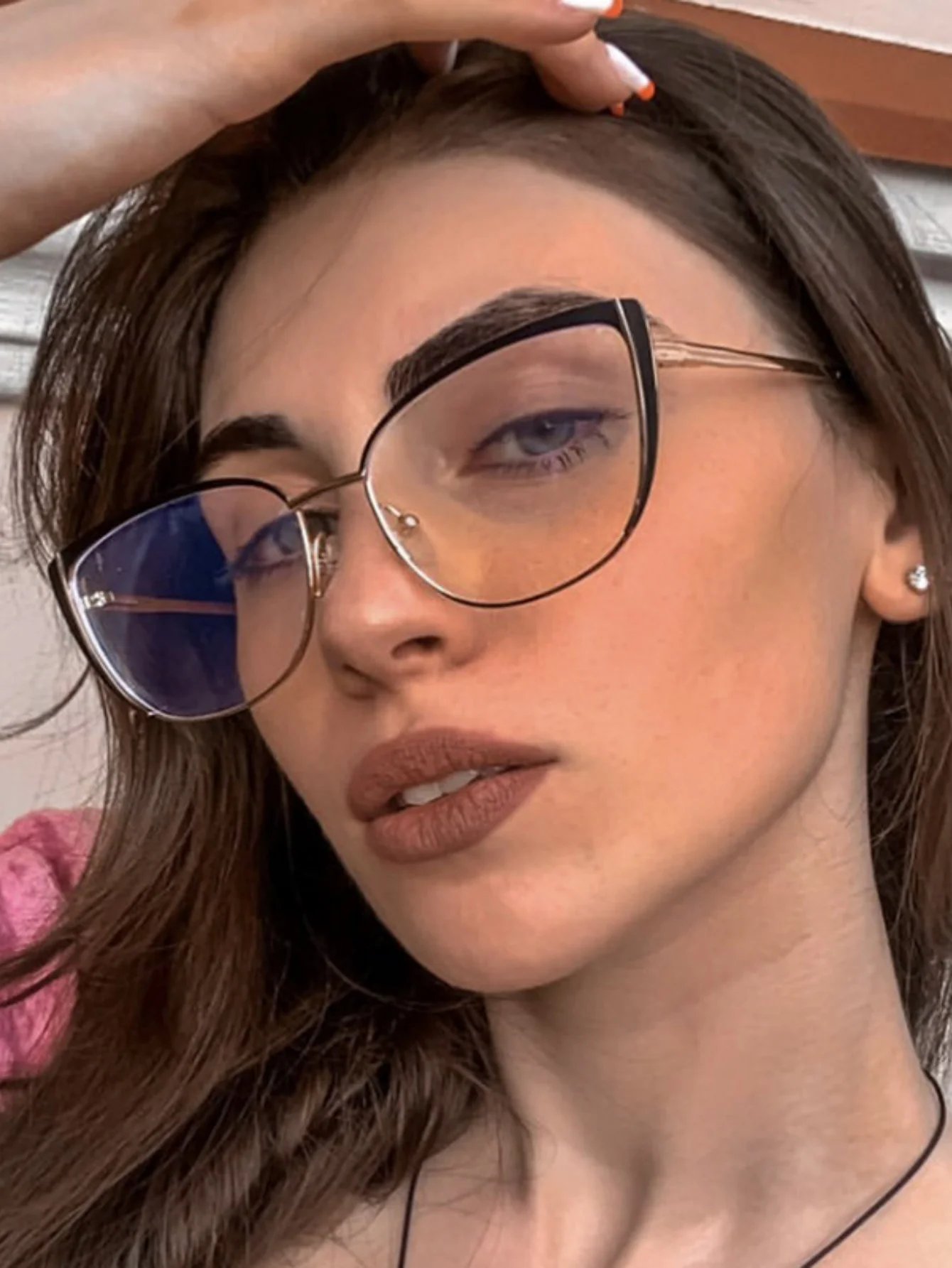 Full-frame Butterfly-shaped Fashion Glasses - Image 3