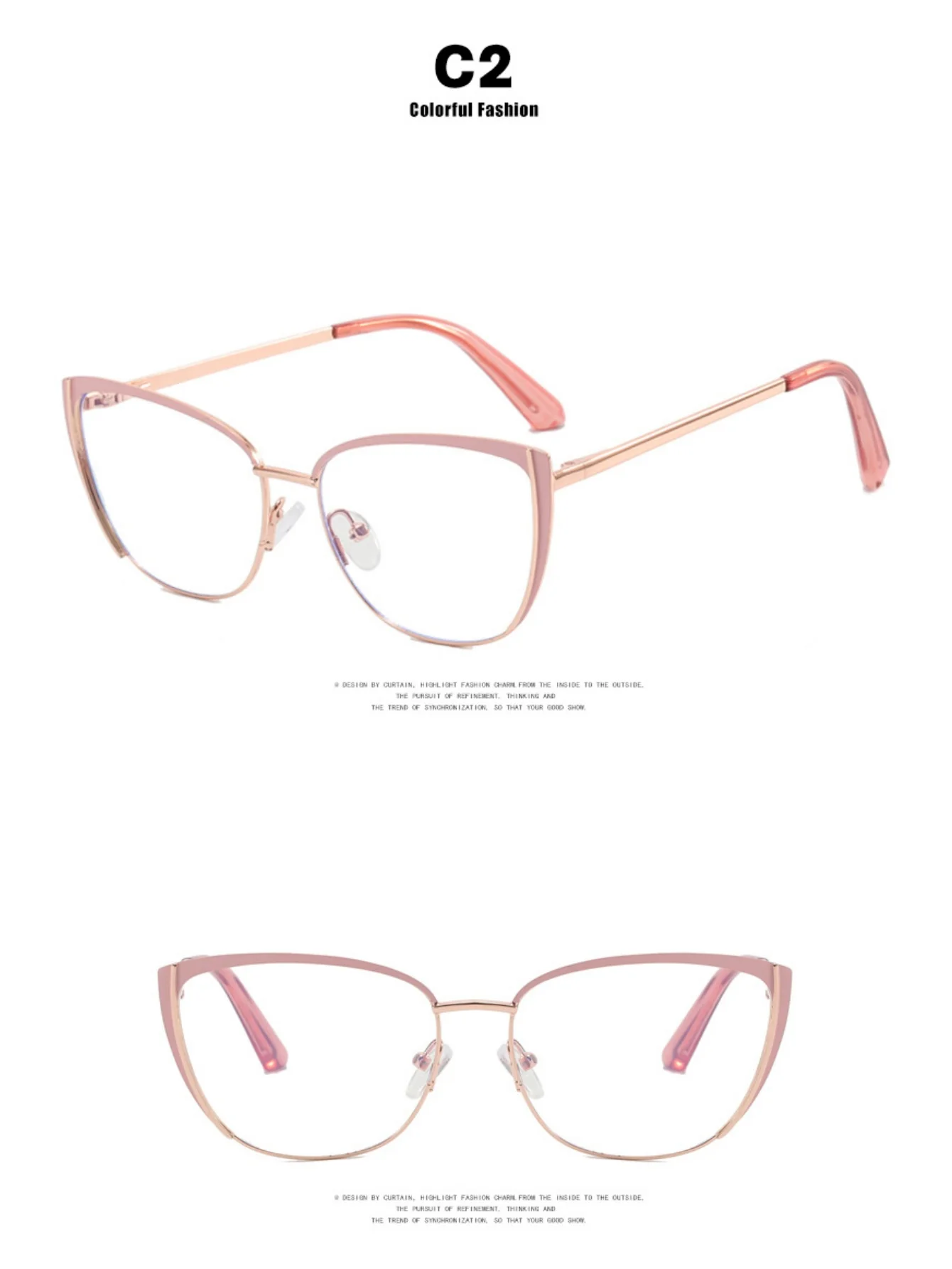 Full-frame Butterfly-shaped Fashion Glasses - Image 7
