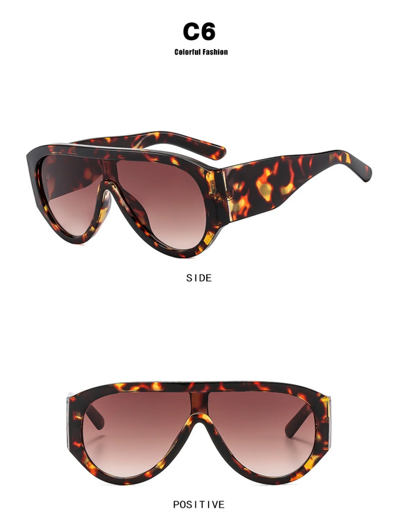Full-rimmed Aviator Sunglasses - Image 15