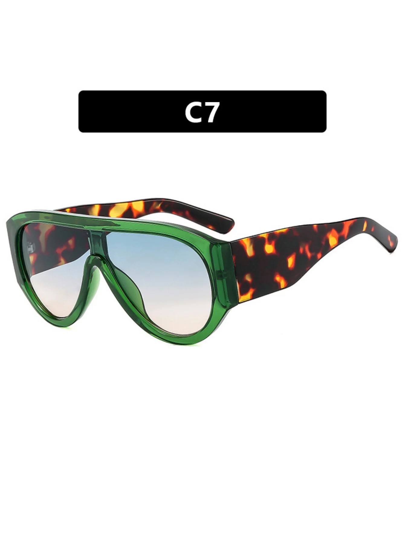 Full-rimmed Aviator Sunglasses - Image 16