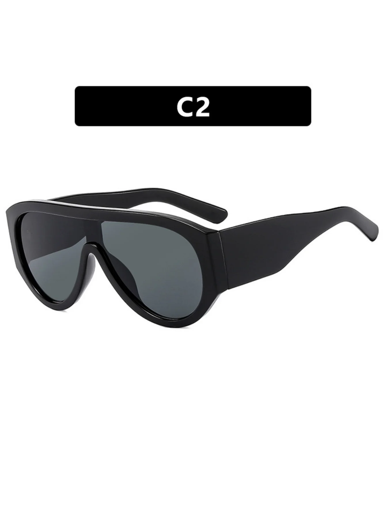 Full-rimmed Aviator Sunglasses - Image 6