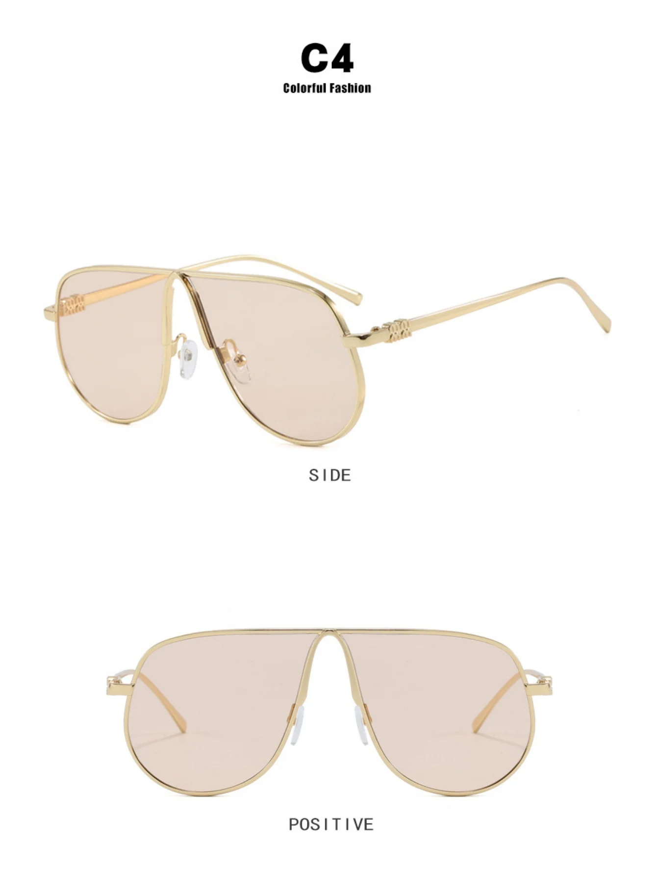 Full-rimmed Aviator Sunglasses - Image 10