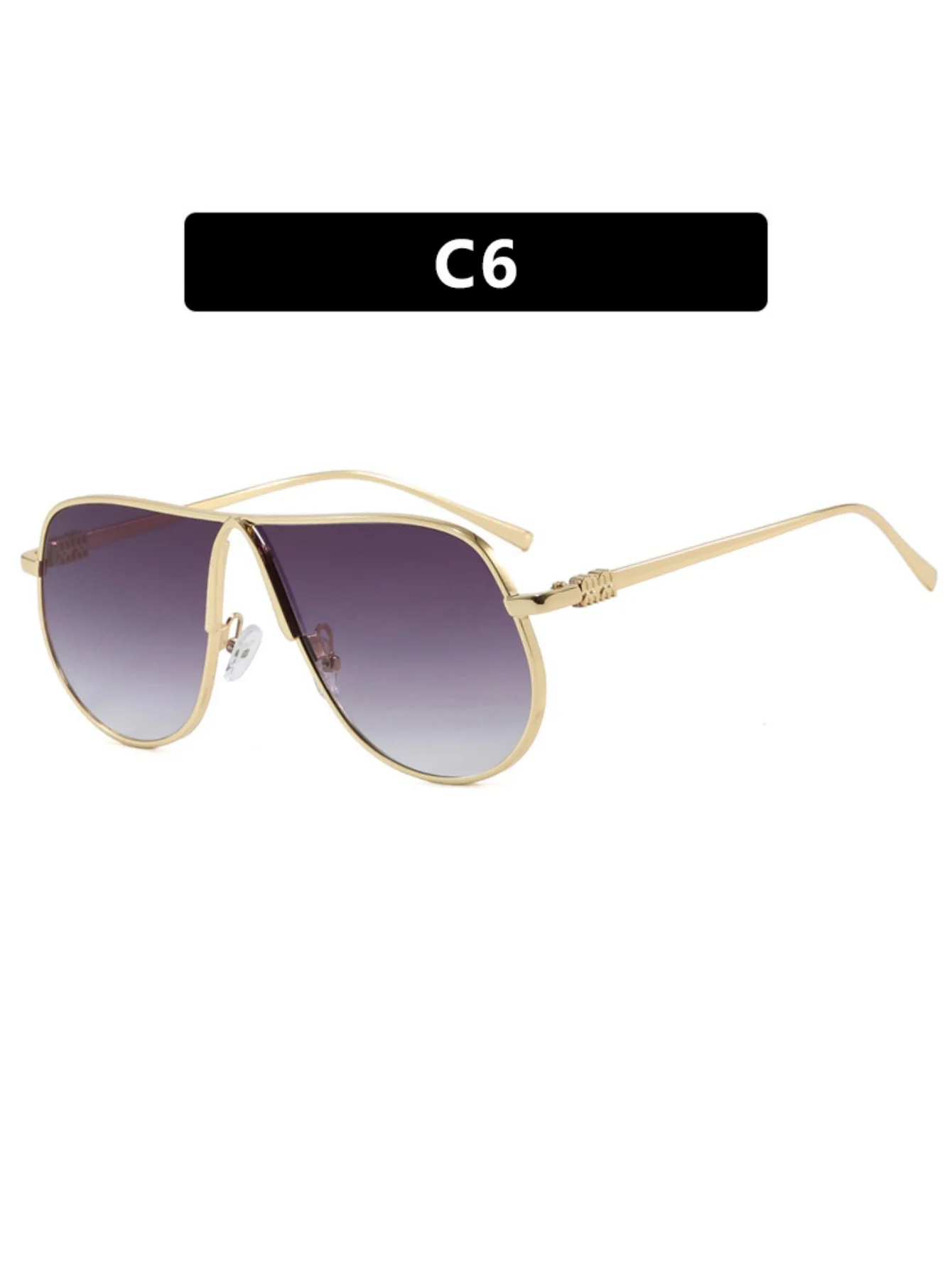 Full-rimmed Aviator Sunglasses - Image 13