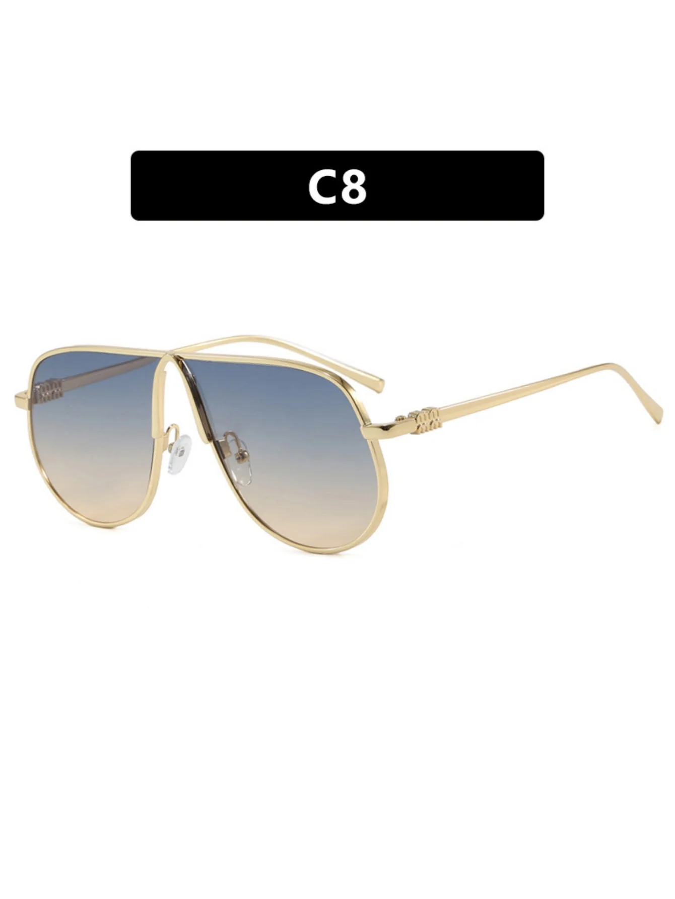 Full-rimmed Aviator Sunglasses - Image 18