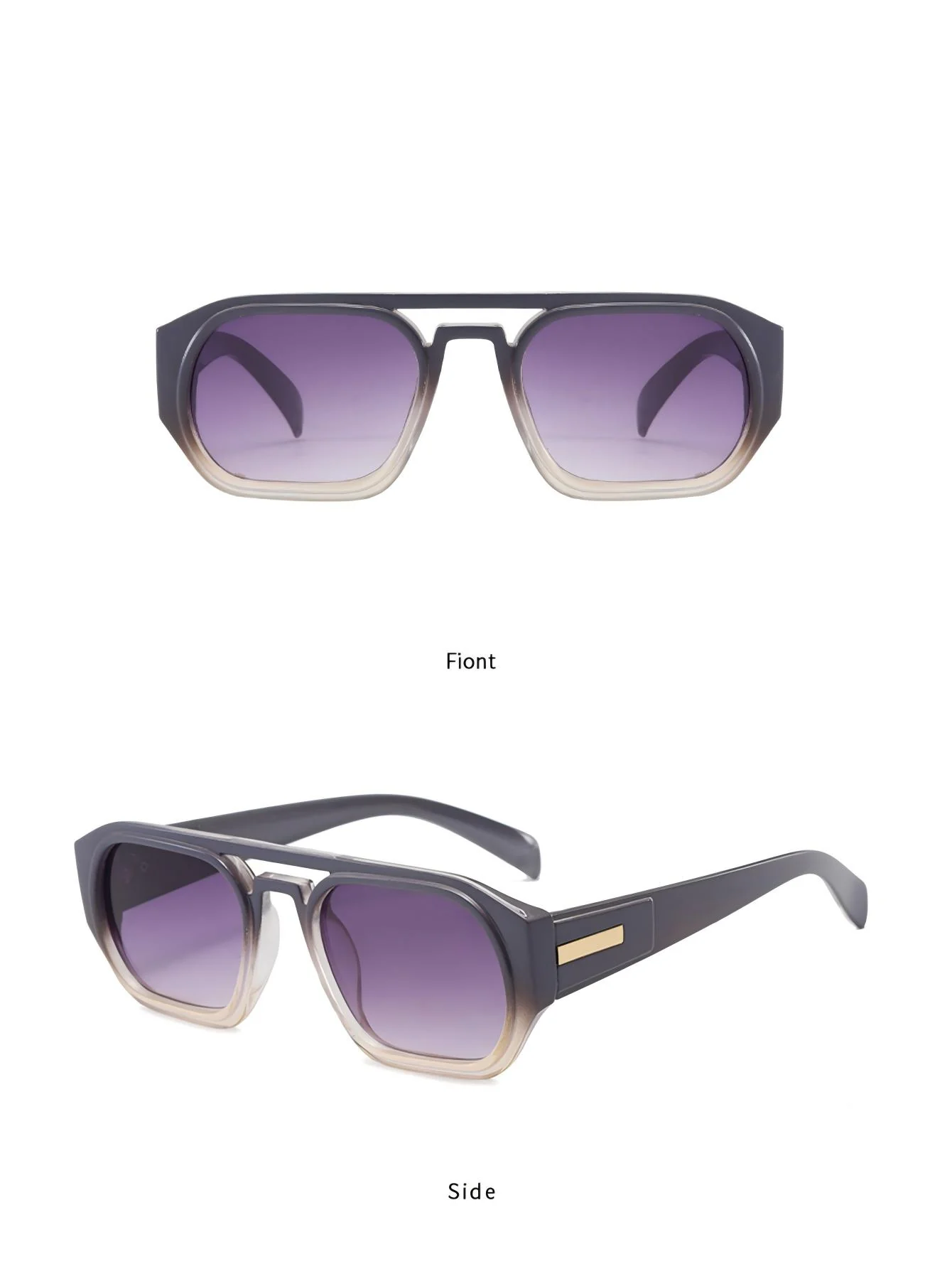 Full-frame Square Sunglasses - Image 13