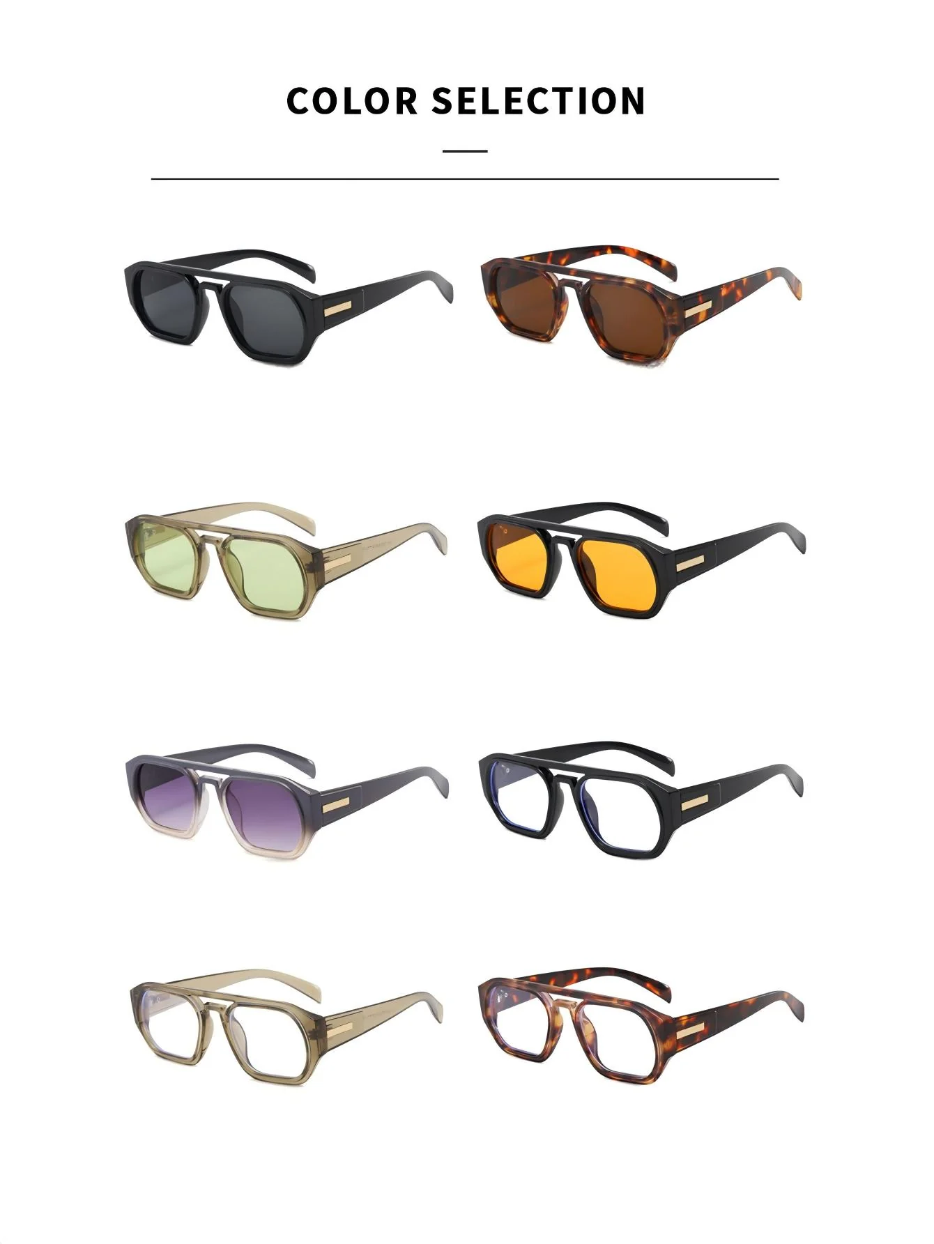 Full-frame Square Sunglasses - Image 20