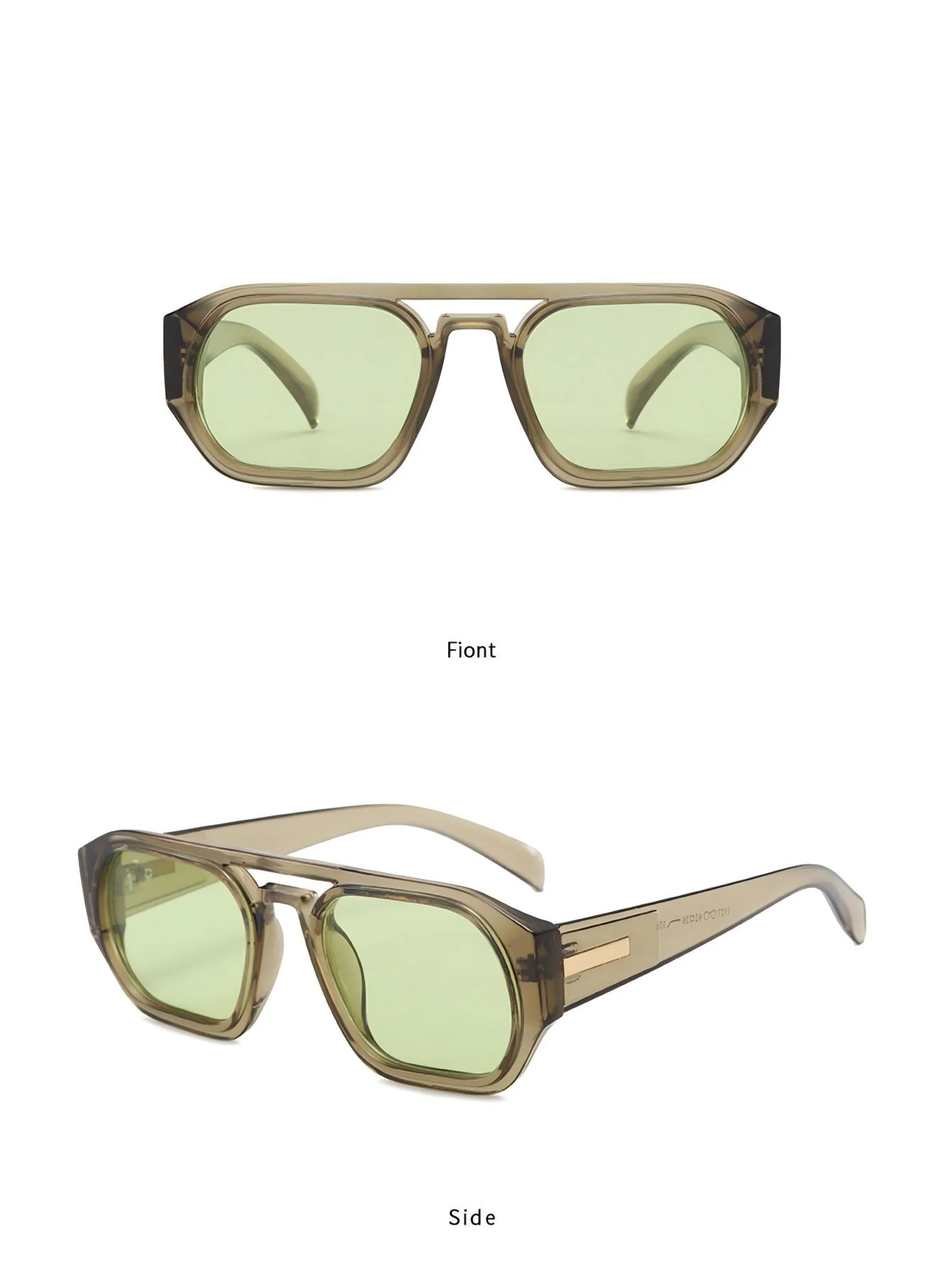 Full-frame Square Sunglasses - Image 9