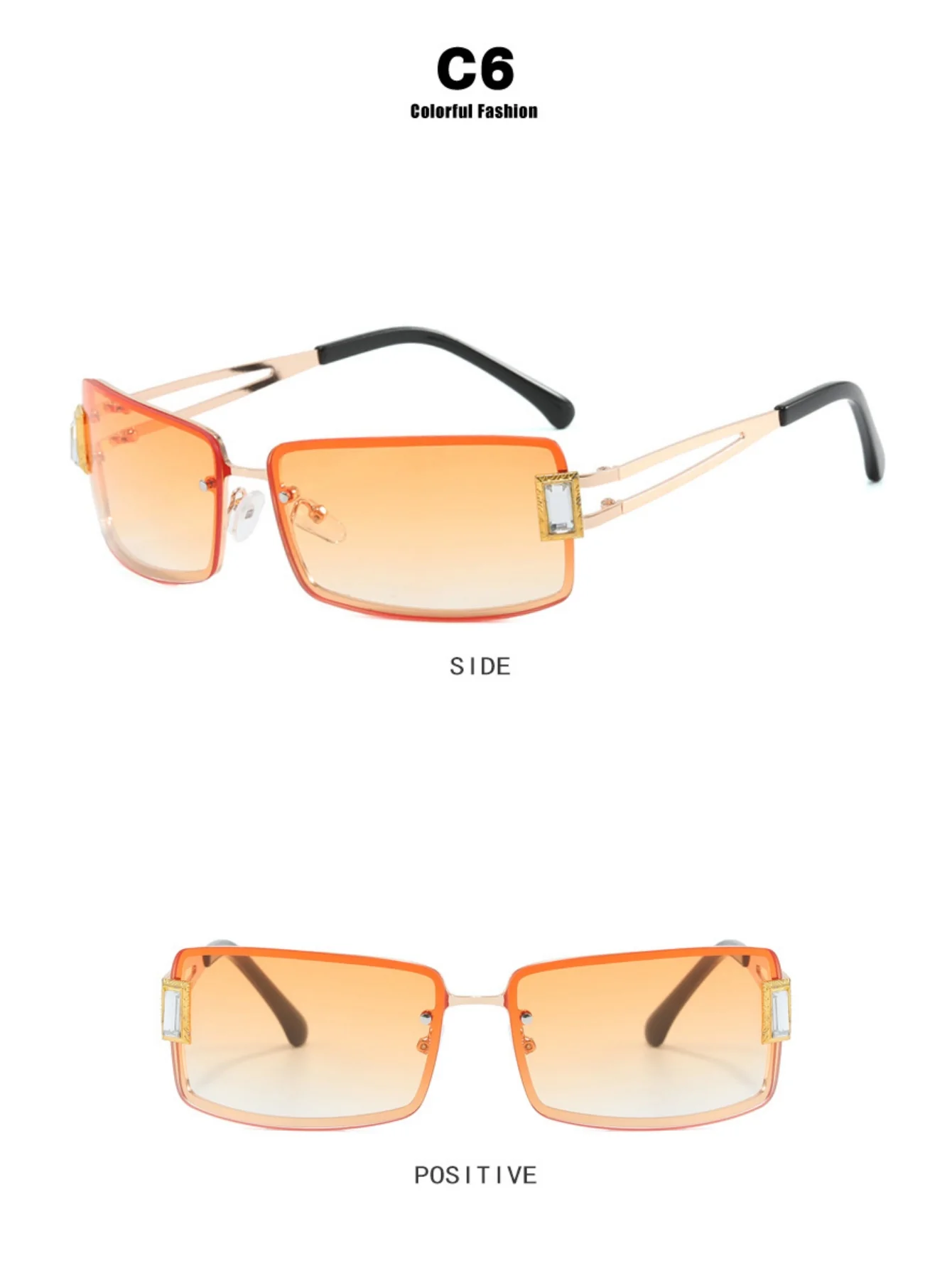 Full-frame Square Sunglasses - Image 13
