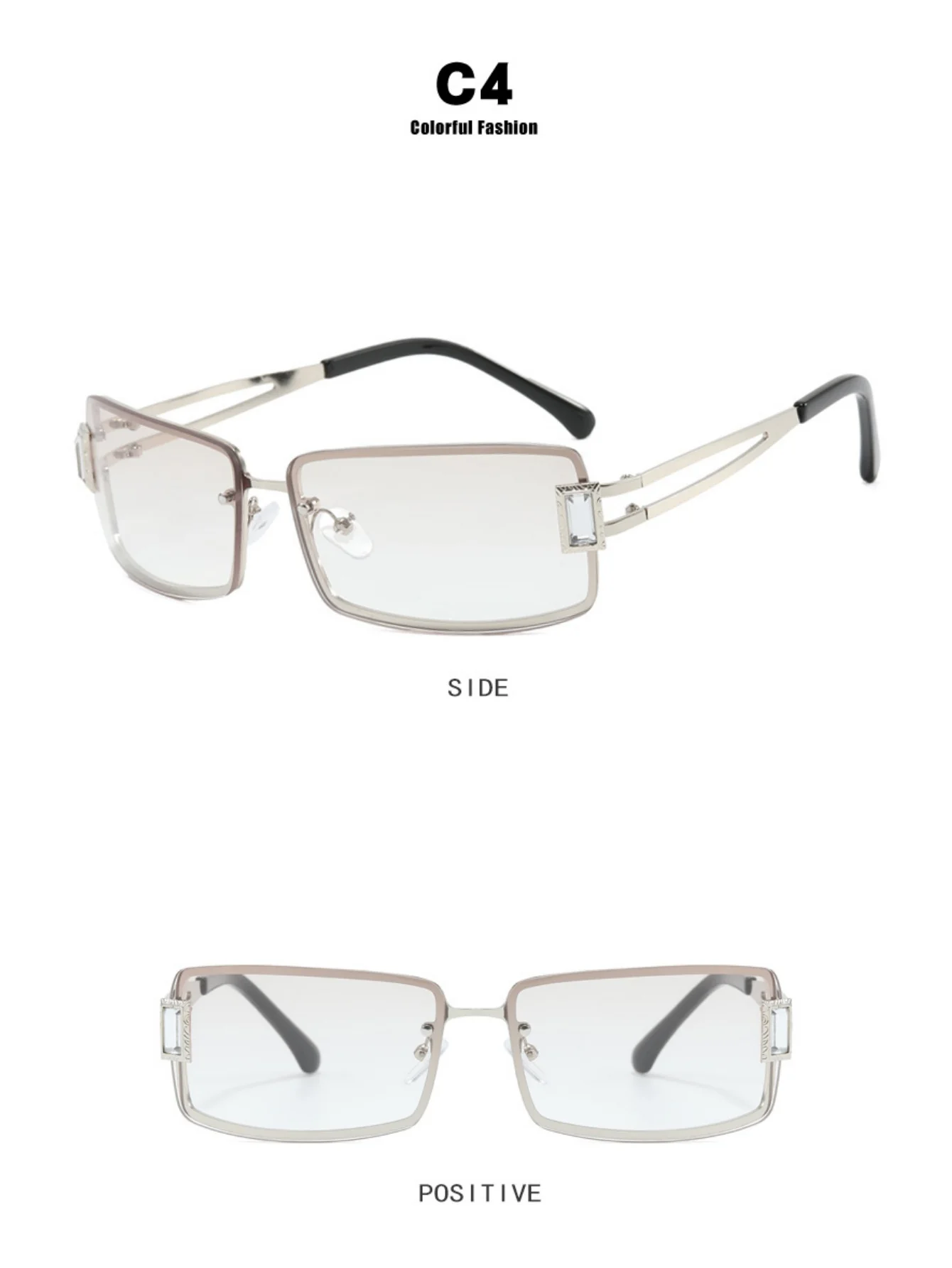 Full-frame Square Sunglasses - Image 9