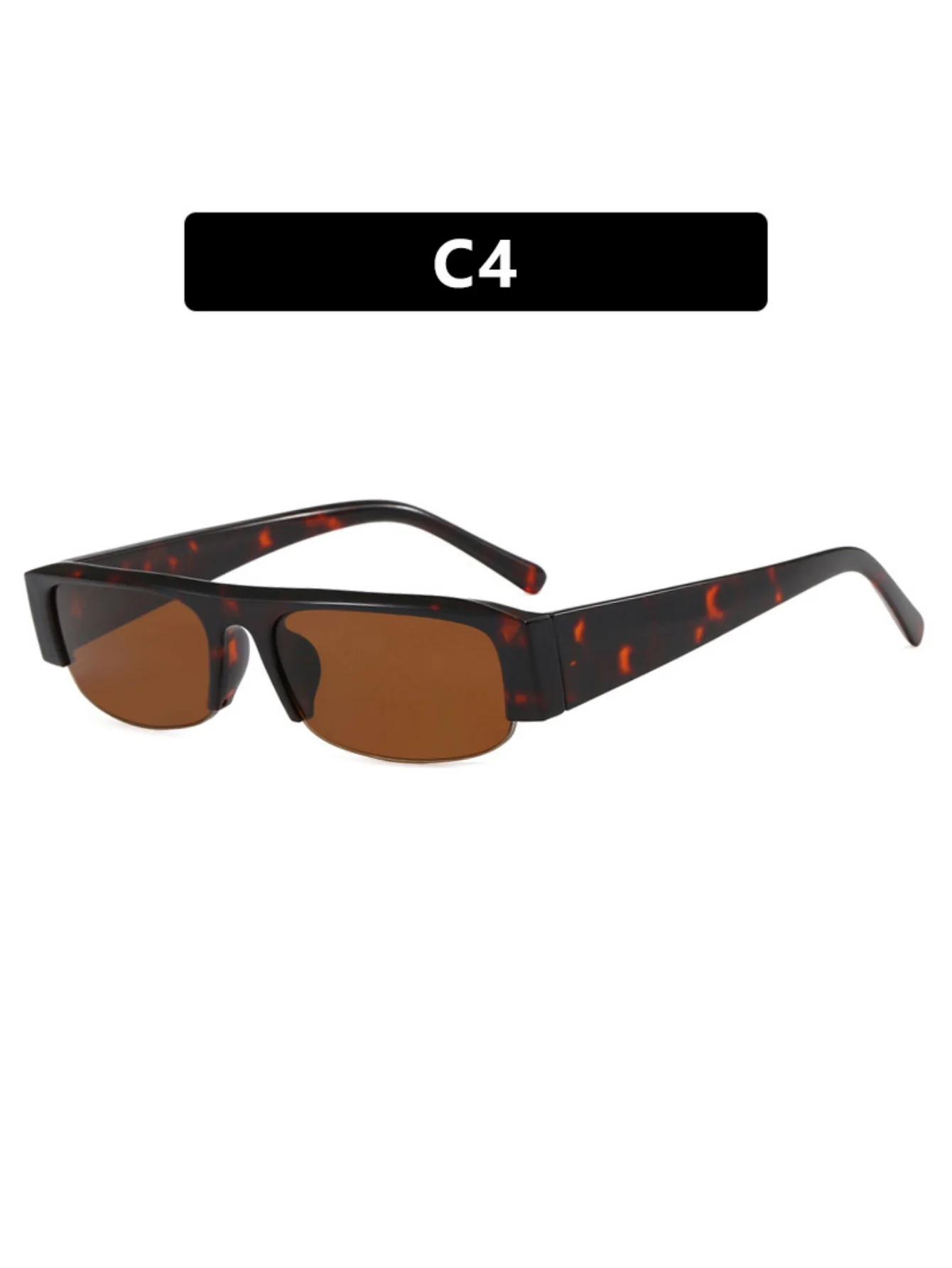 Full-frame Square Fashion Glasses - Image 10