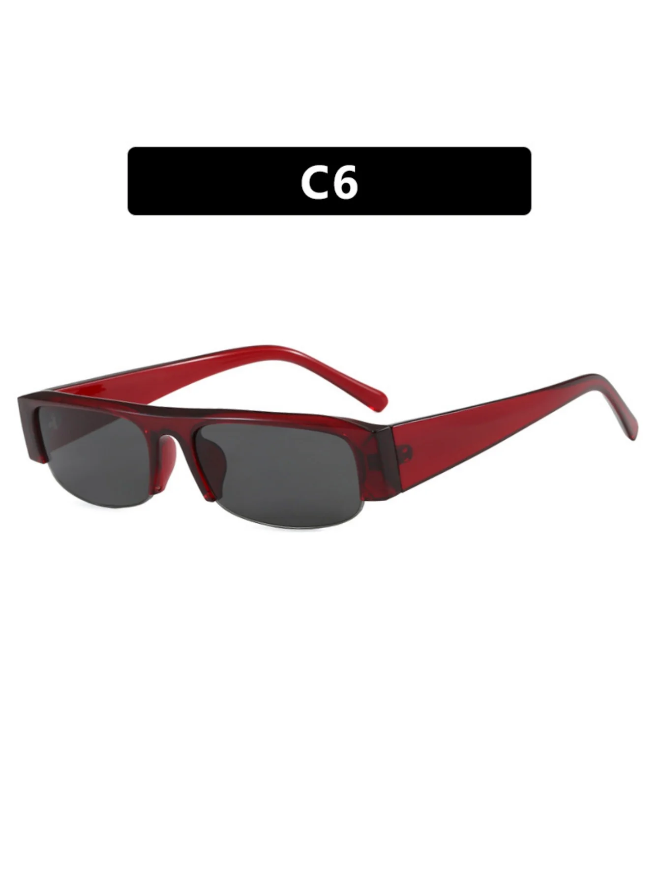 Full-frame Square Fashion Glasses - Image 14