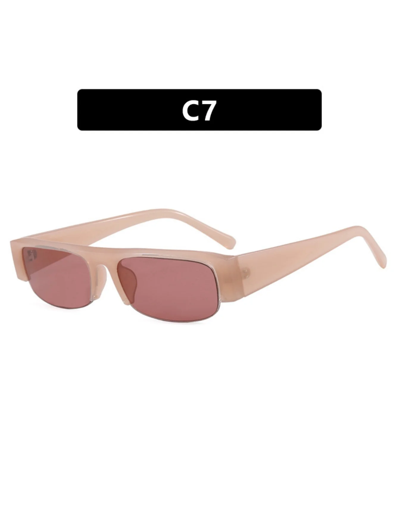 Full-frame Square Fashion Glasses - Image 16