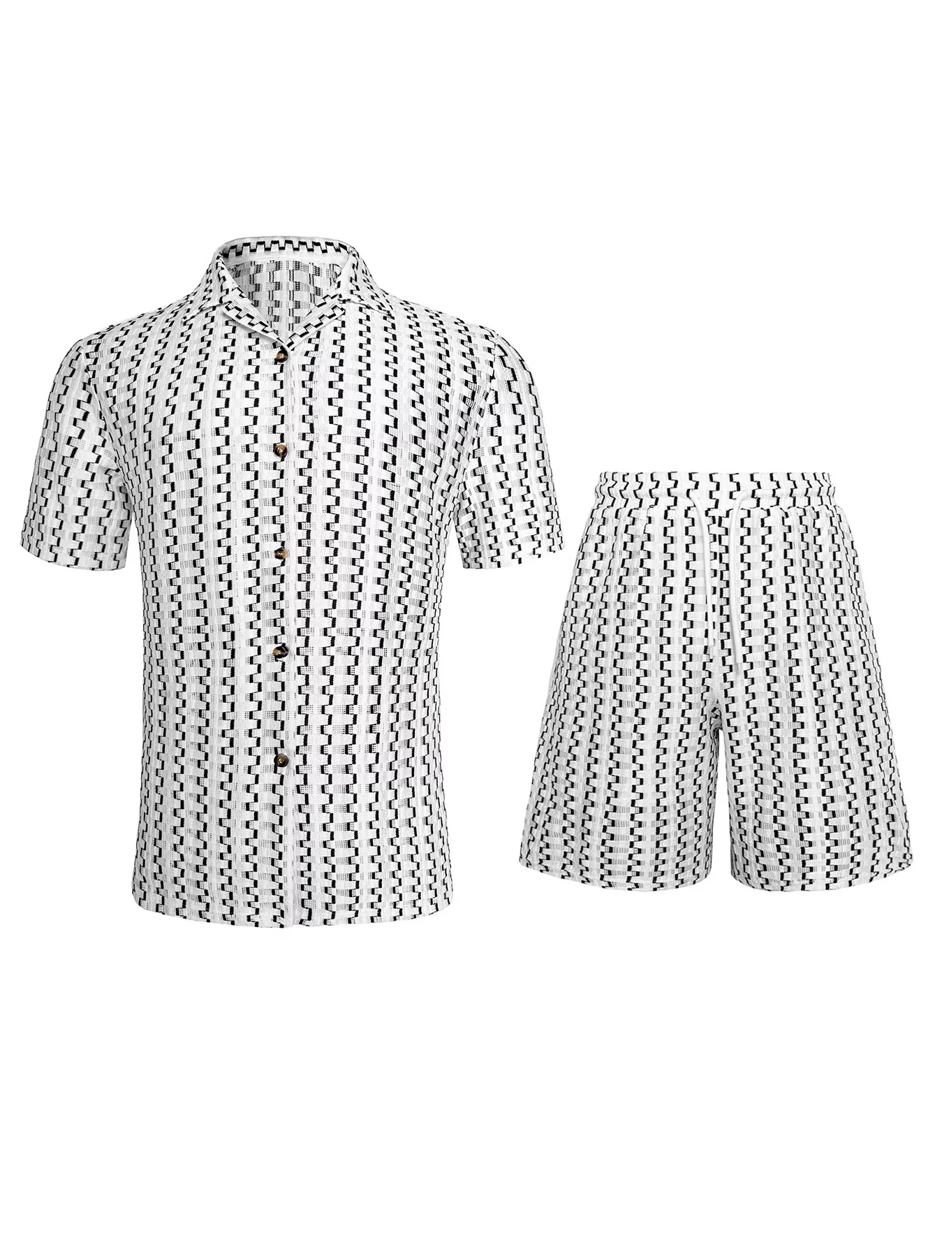 Leisure Vacation Stripes 2-piece Sets Set - Image 5