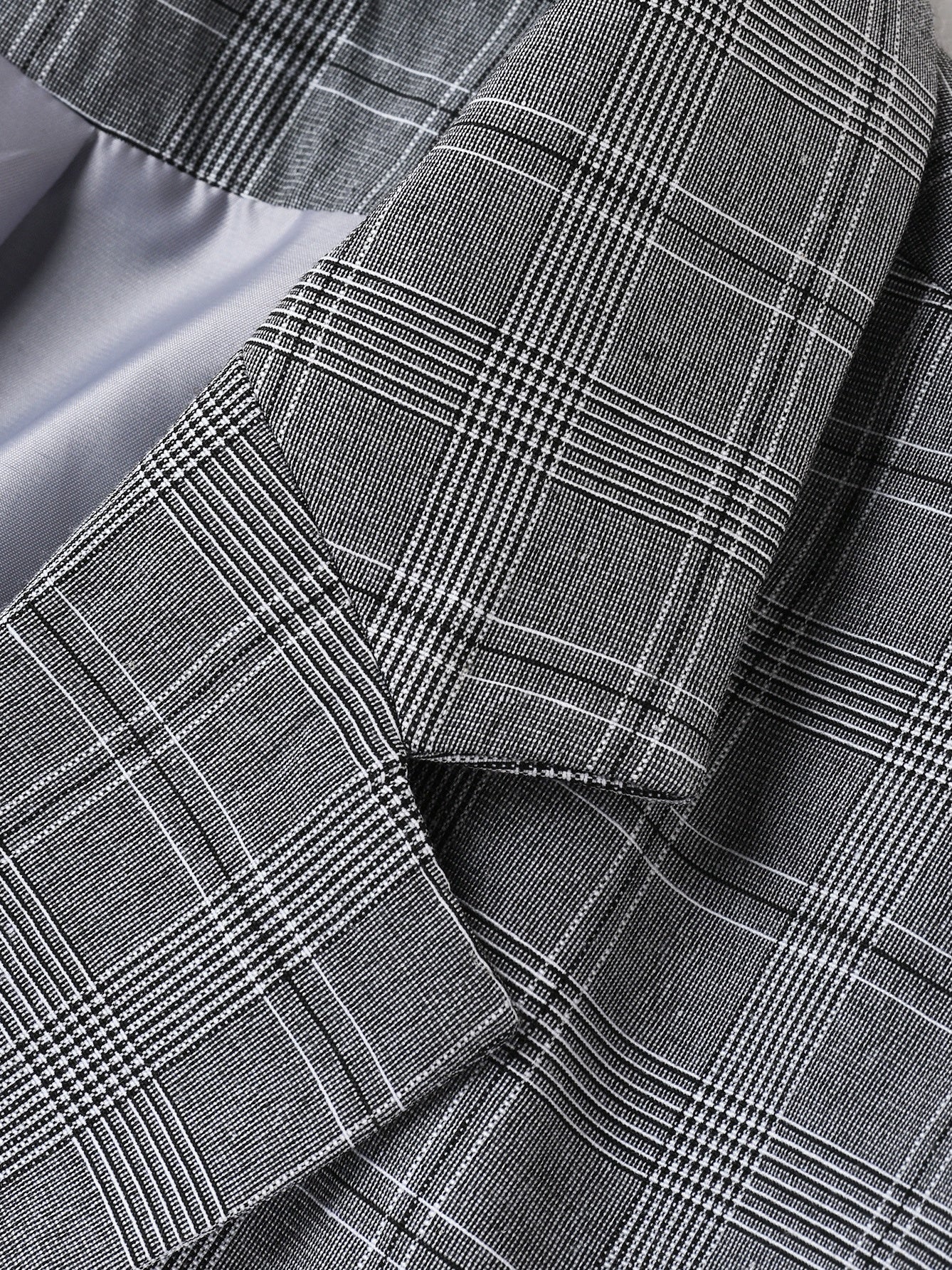Light Business Leisure Plaid Suit Set 2-piece Sets - Image 6