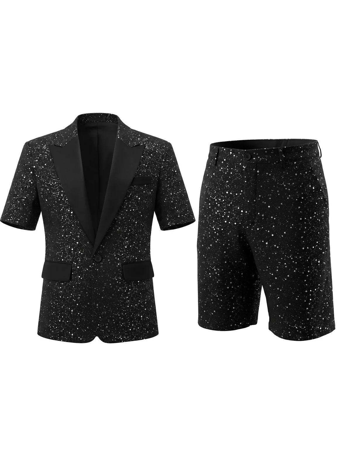 Glitter Party Suit 2-piece Sets Set - Image 9
