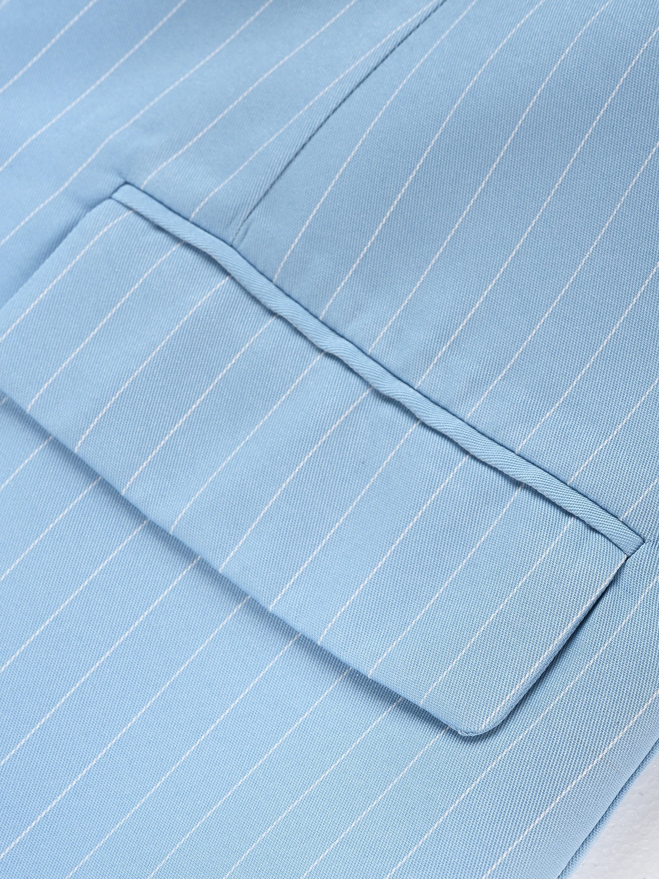 Light Business Stripes Suit Set 2-piece Sets - Image 8