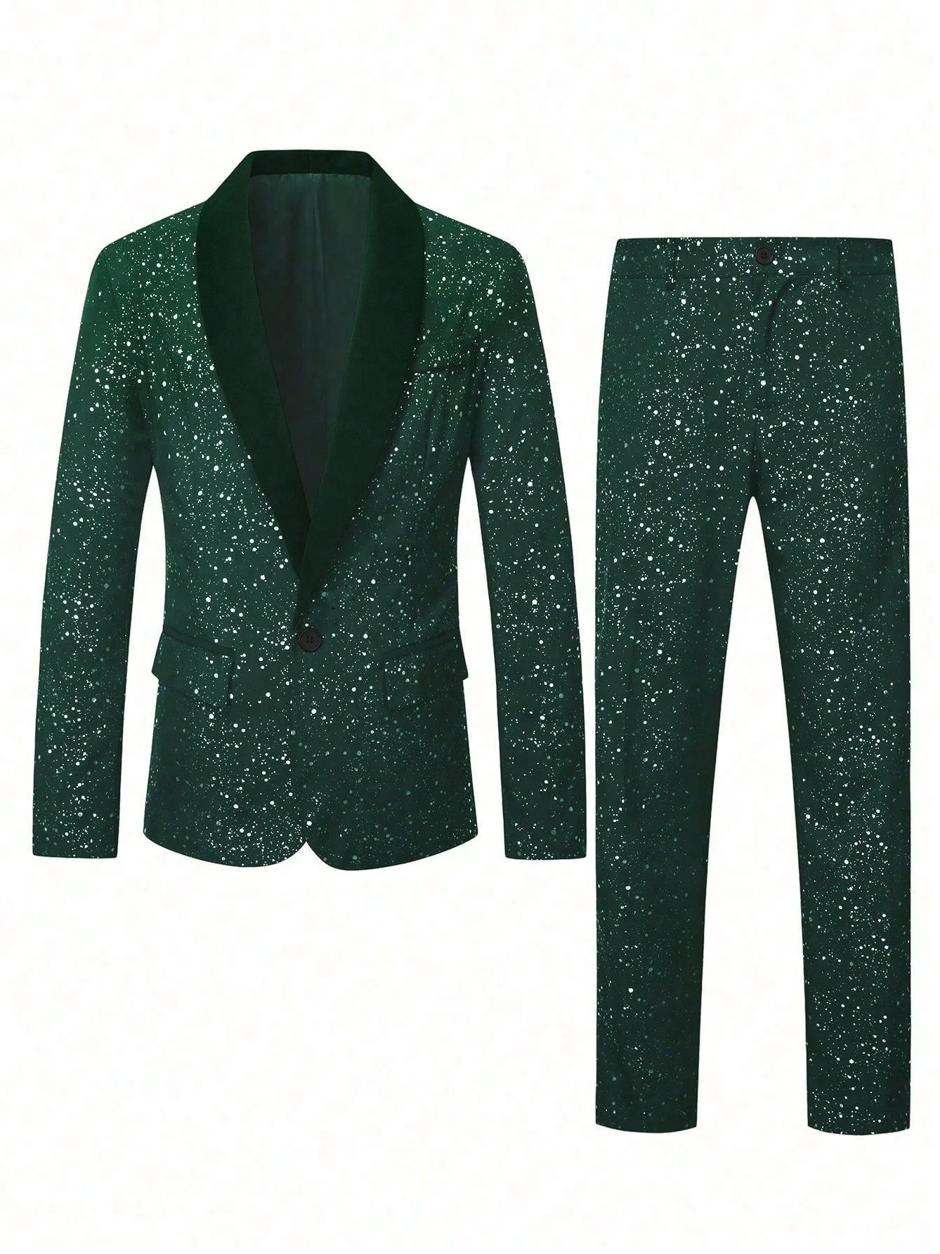 Shiny Banquet Handsome Suit 2-piece Sets Set - Image 7