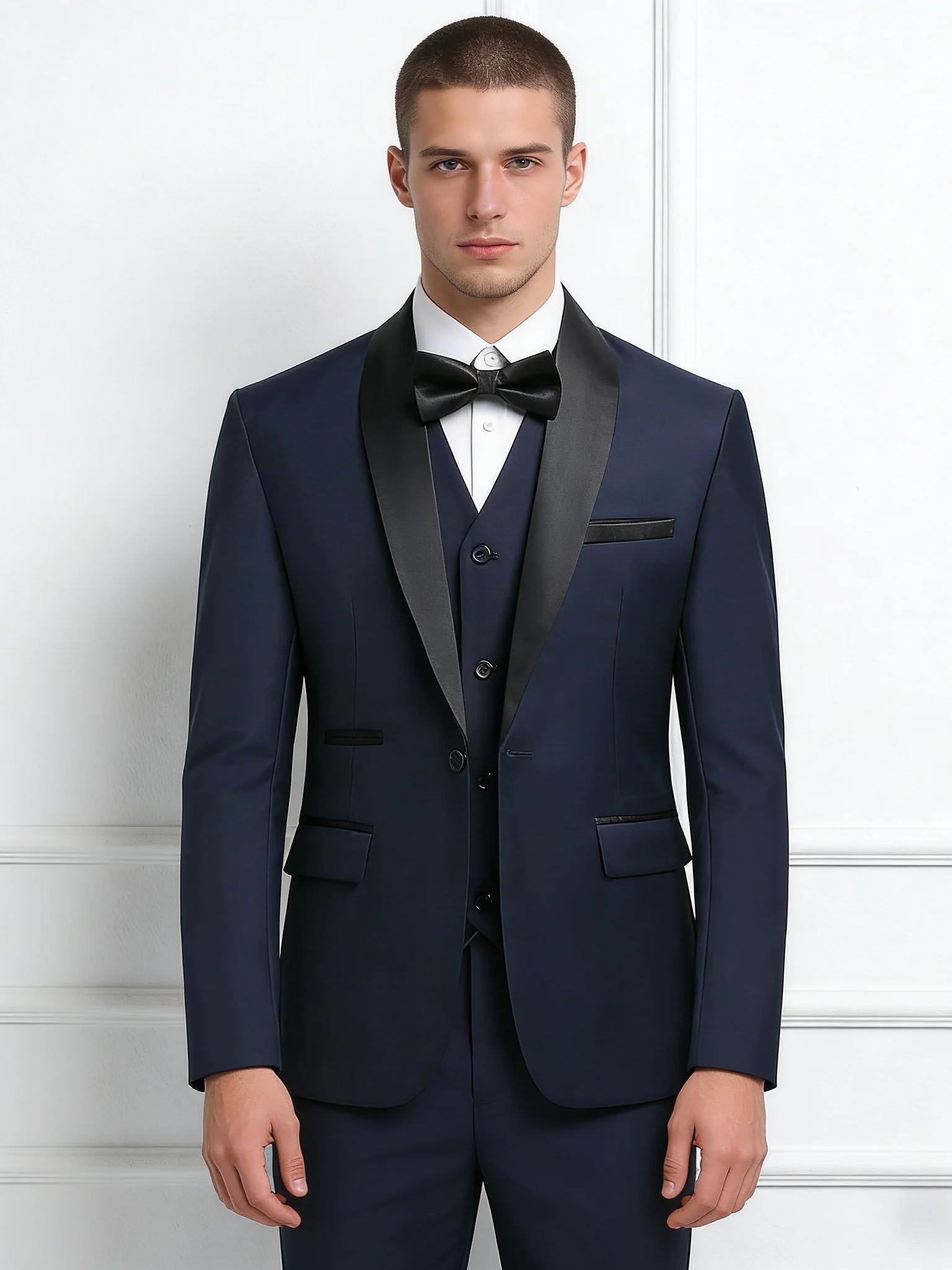Business Leisure Suit Set 3-piece Sets