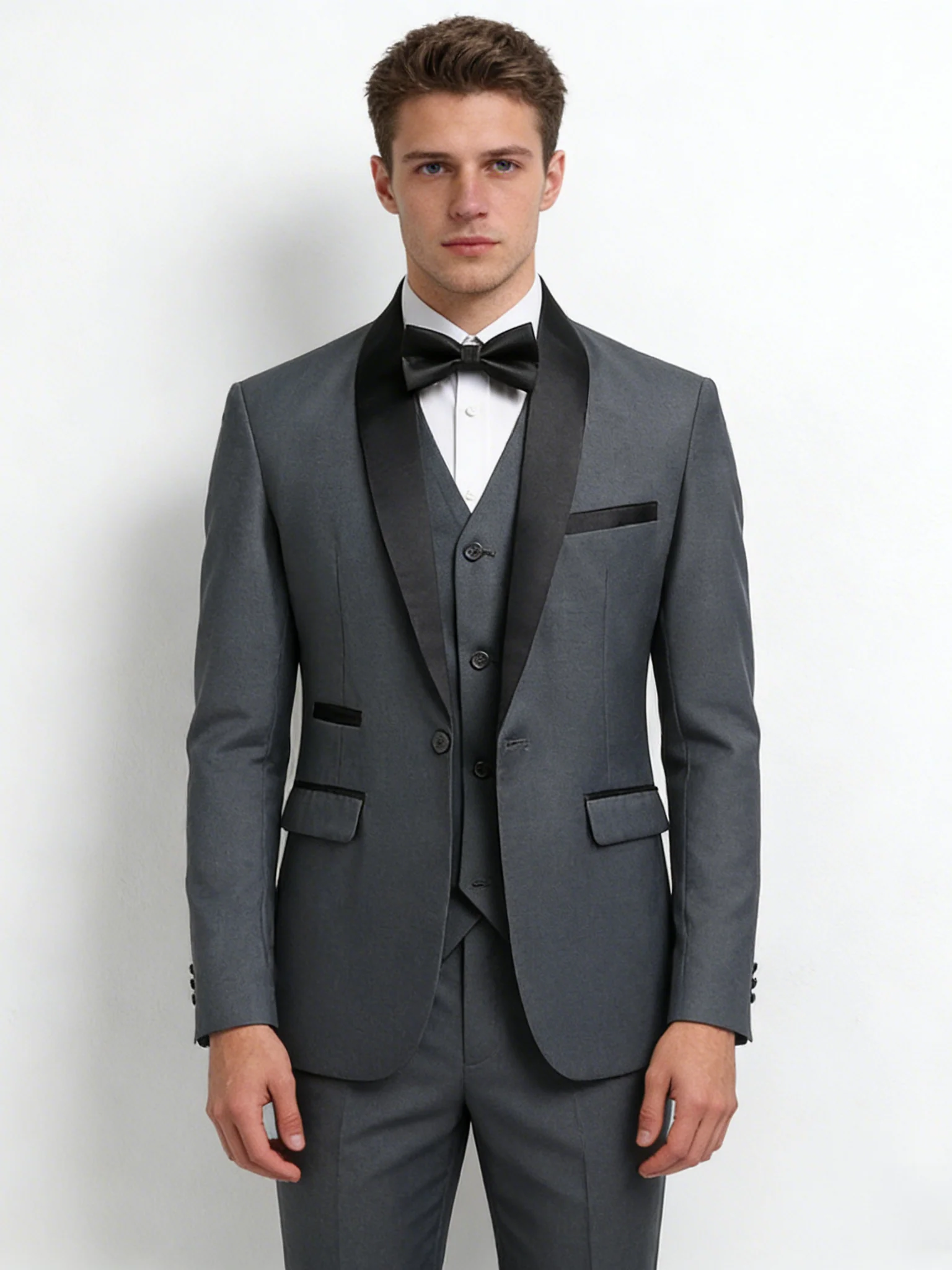 Business Leisure Suit Set 3-piece Sets - Image 10