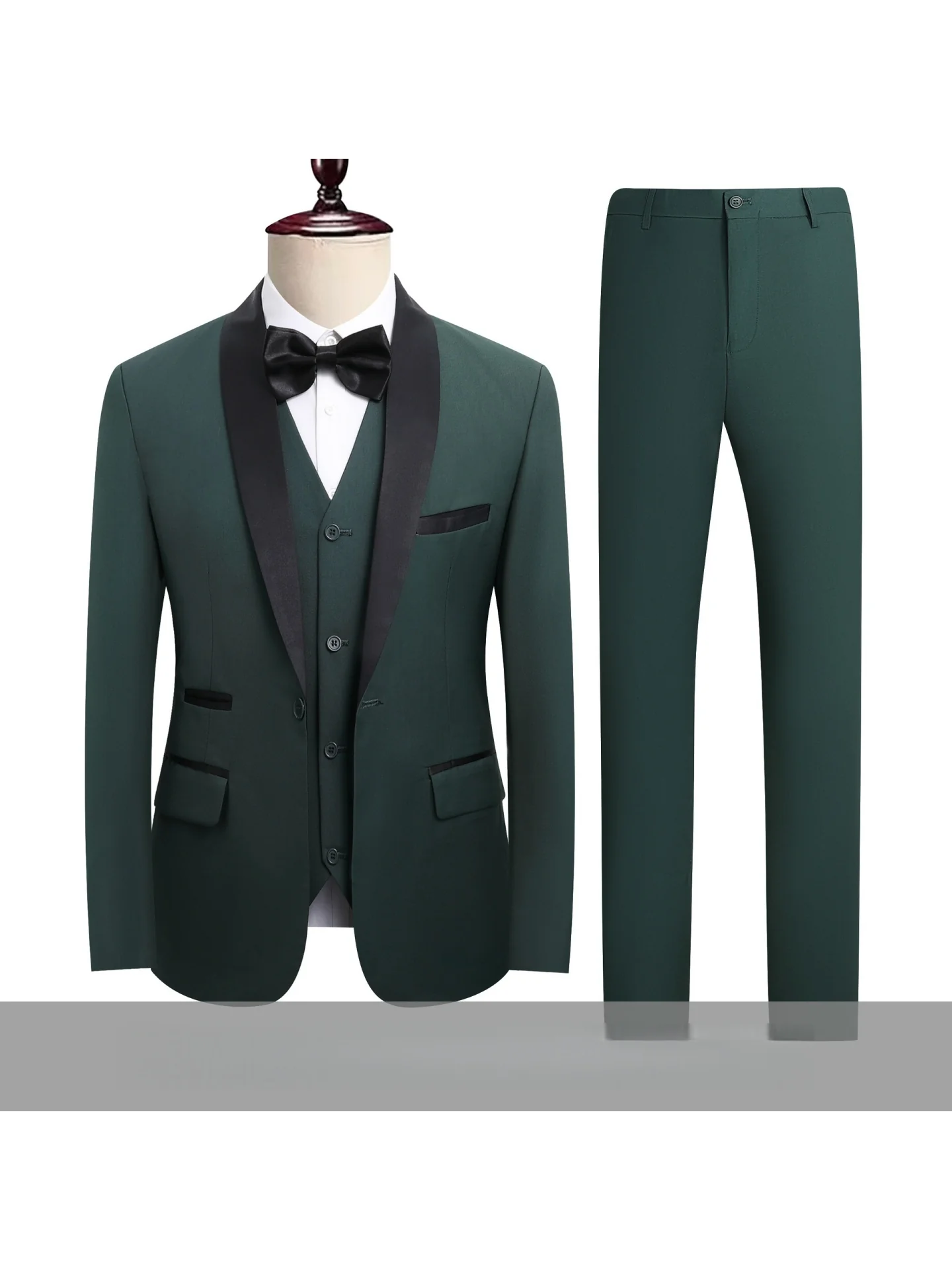 Business Leisure Suit Slim-fit Set 3-piece Sets - Image 22