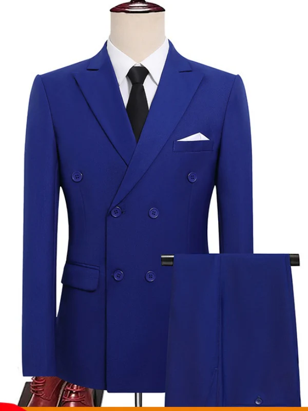 Business Slim-fit Suit Set 2-piece Sets - Image 12