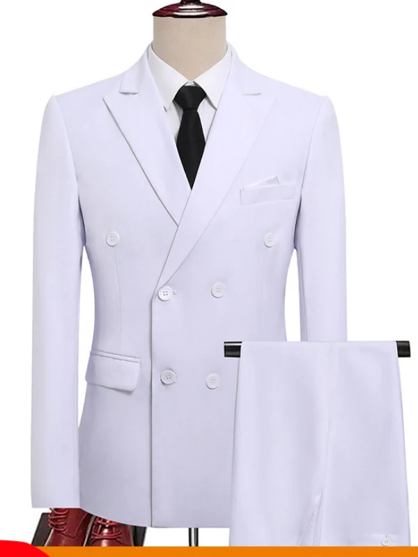Business Slim-fit Suit Set 2-piece Sets - Image 2