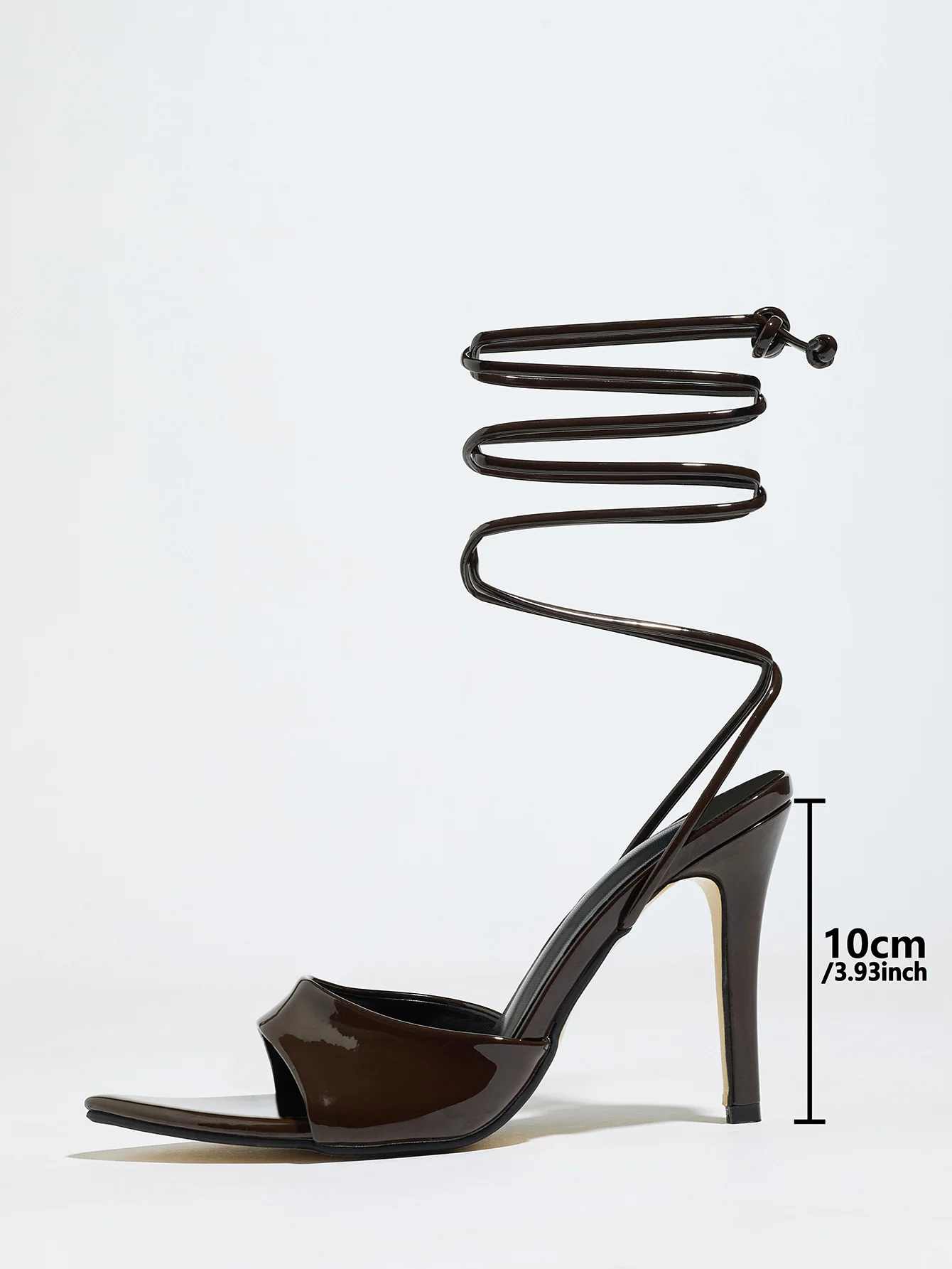 Cross-strap Stiletto Sandals - Image 20