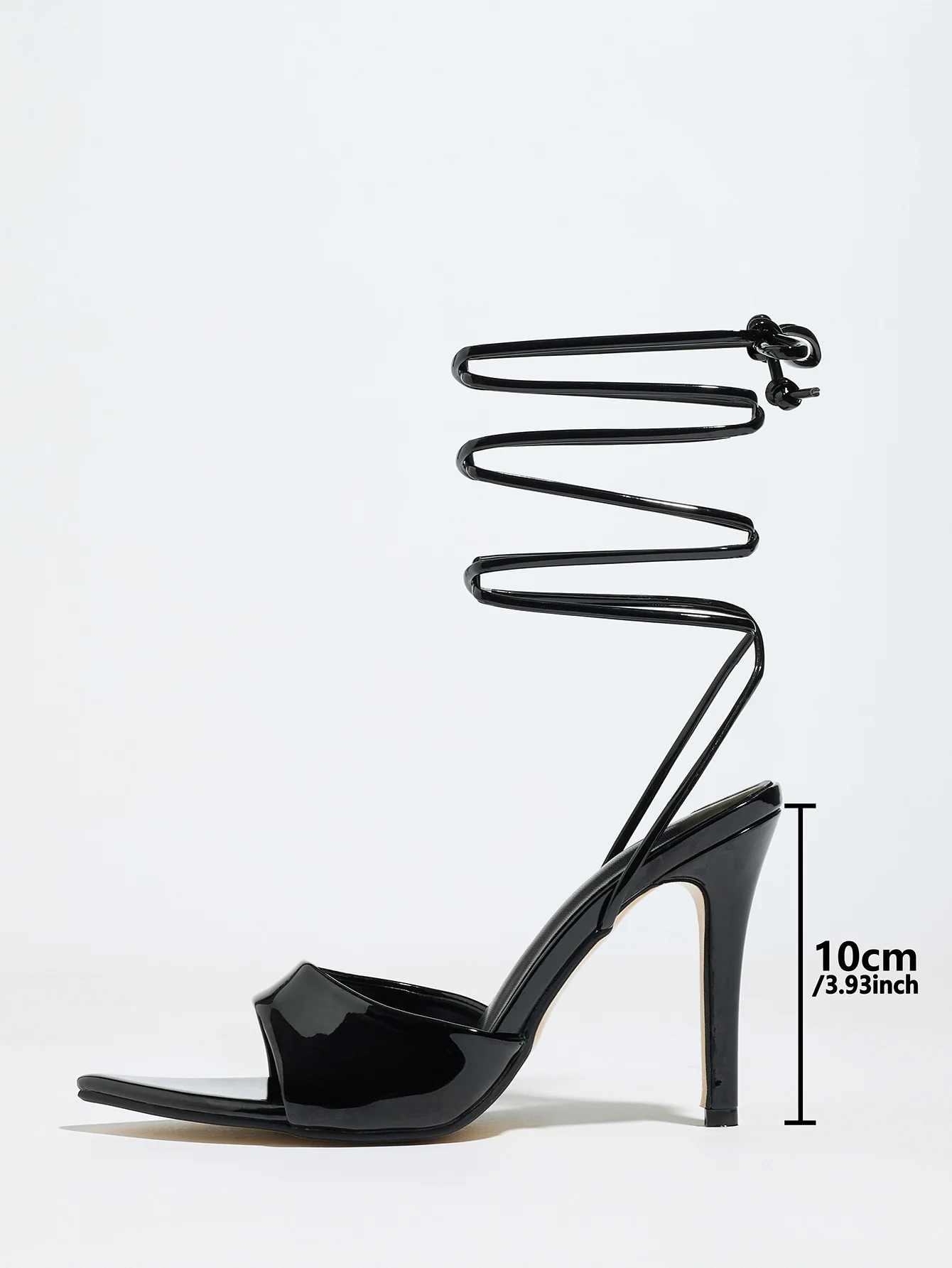 Cross-strap Stiletto Sandals - Image 6