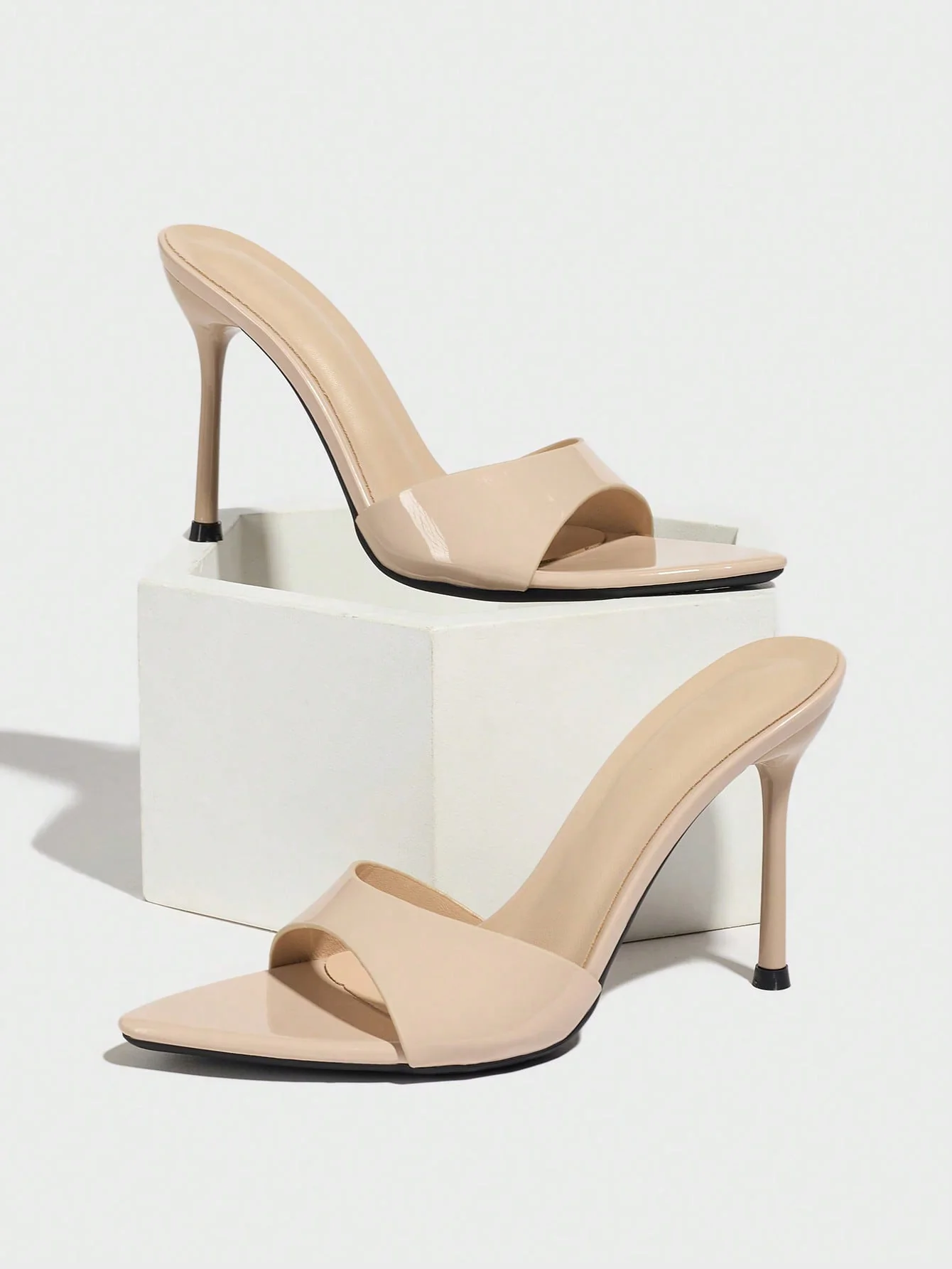 Pointed-toe Elegant Stiletto Sandals - Image 6