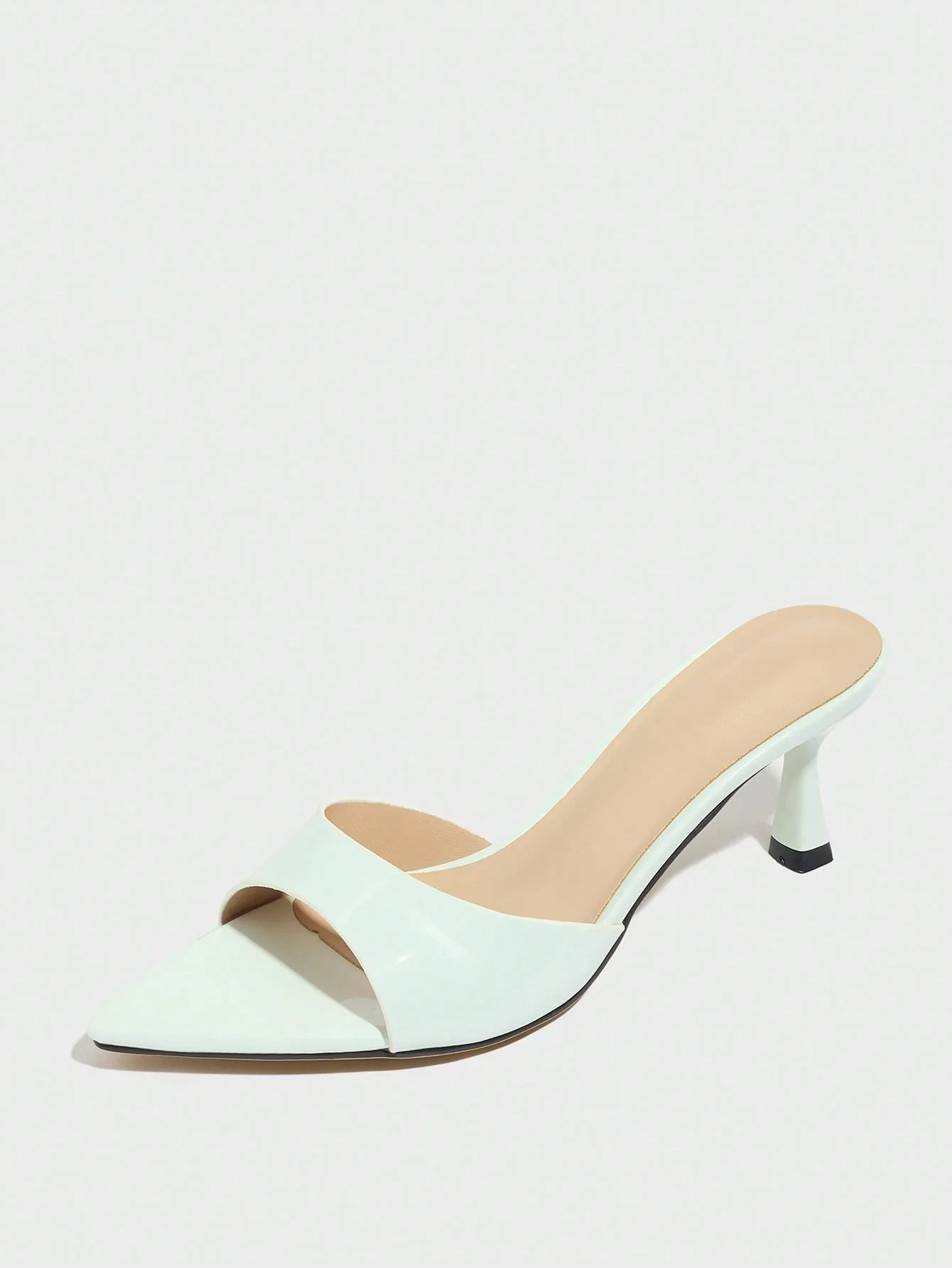 Embossed High-heeled Sandals - Image 11