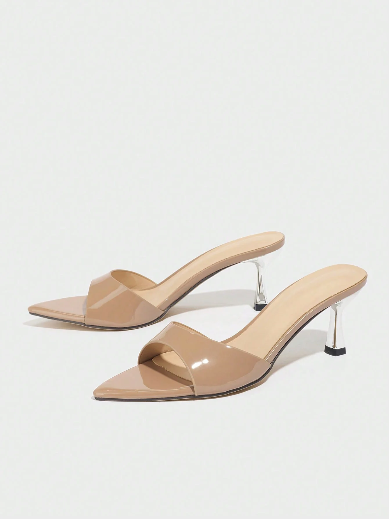 Embossed High-heeled Sandals - Image 14