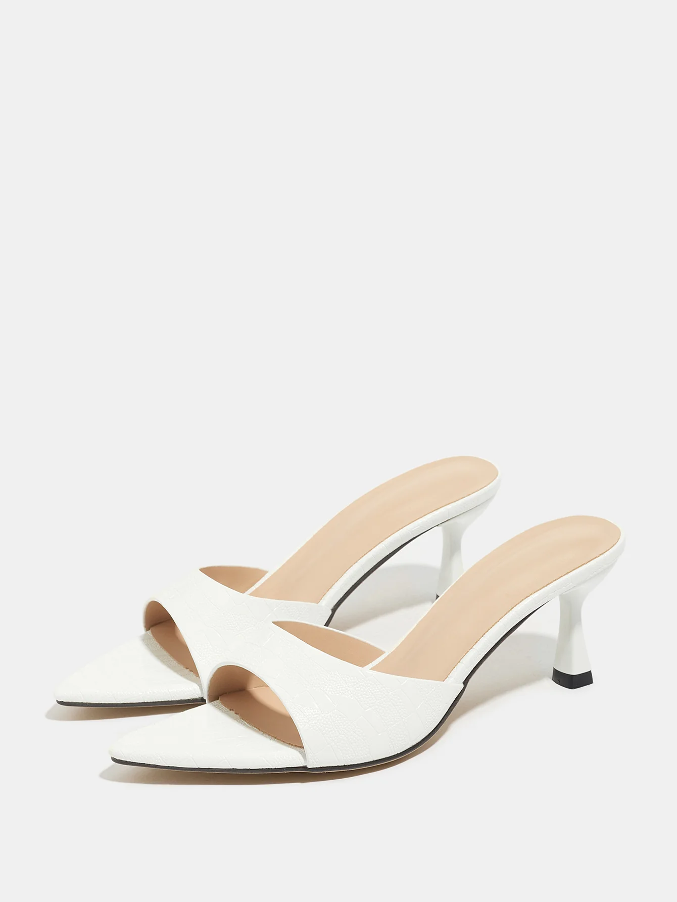 Elegant Pointed-toe High-heeled Sandals - Image 15