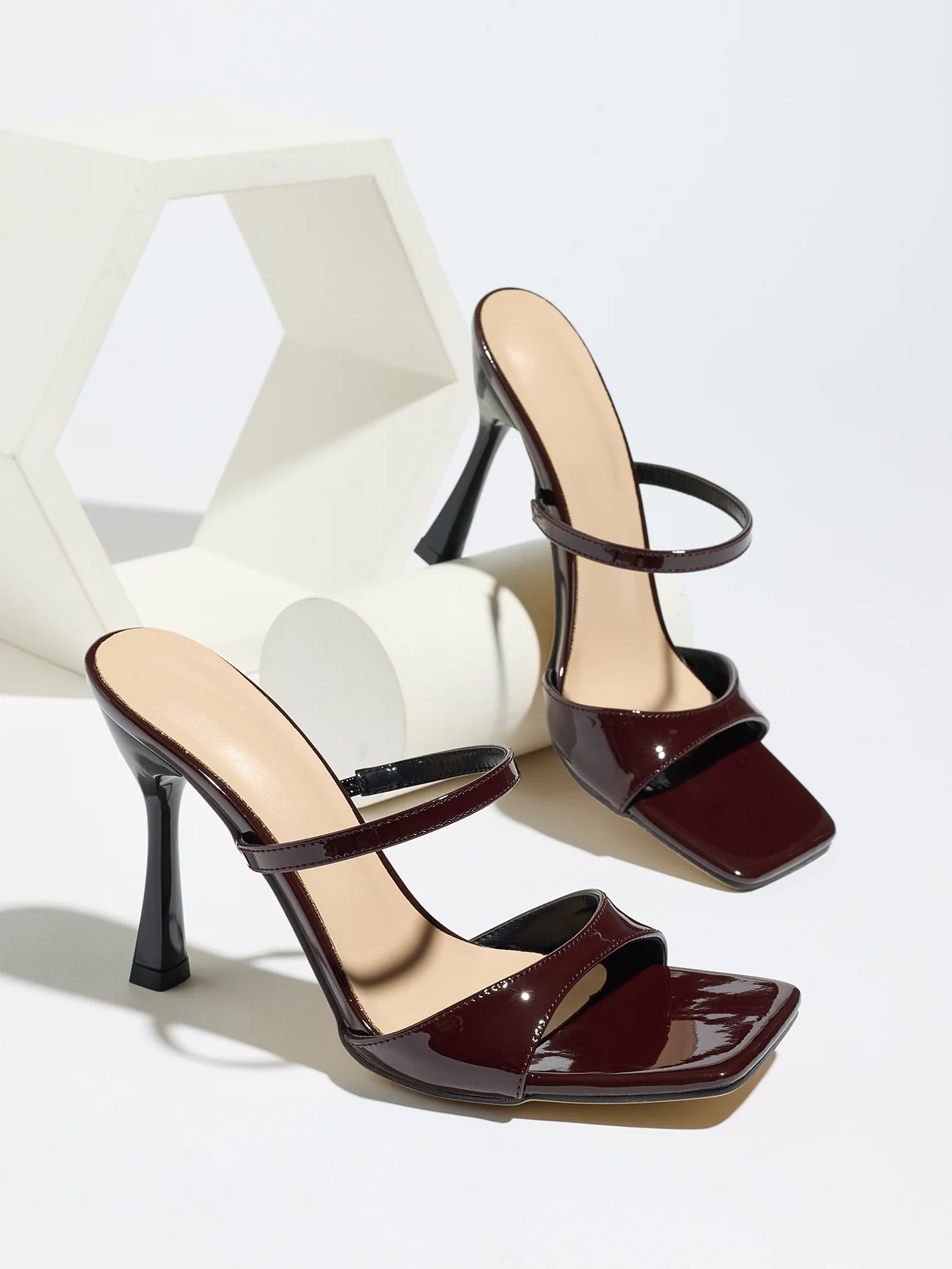 Strappy High-heeled Sandals - Image 6