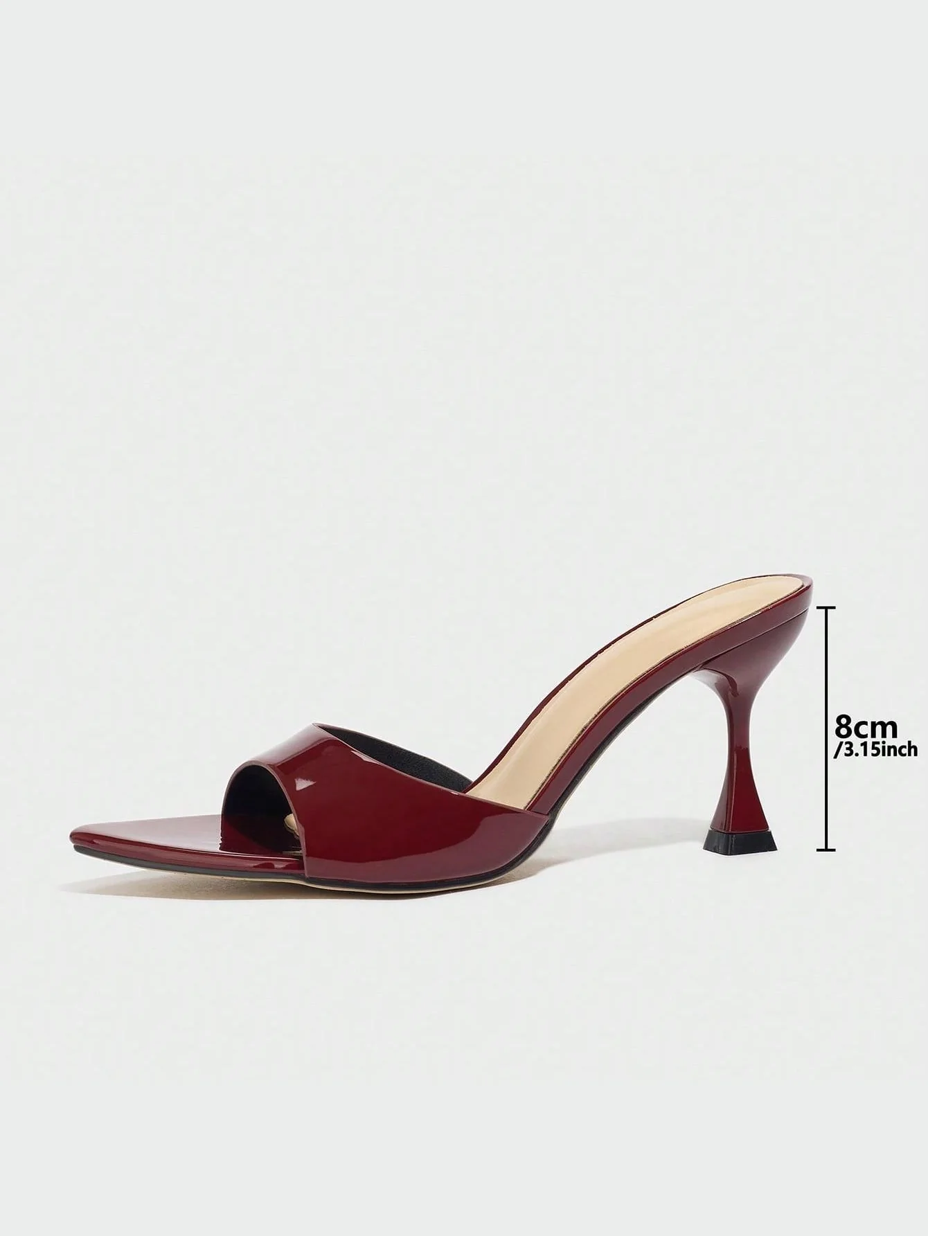 Embossed High-heeled Sandals - Image 2
