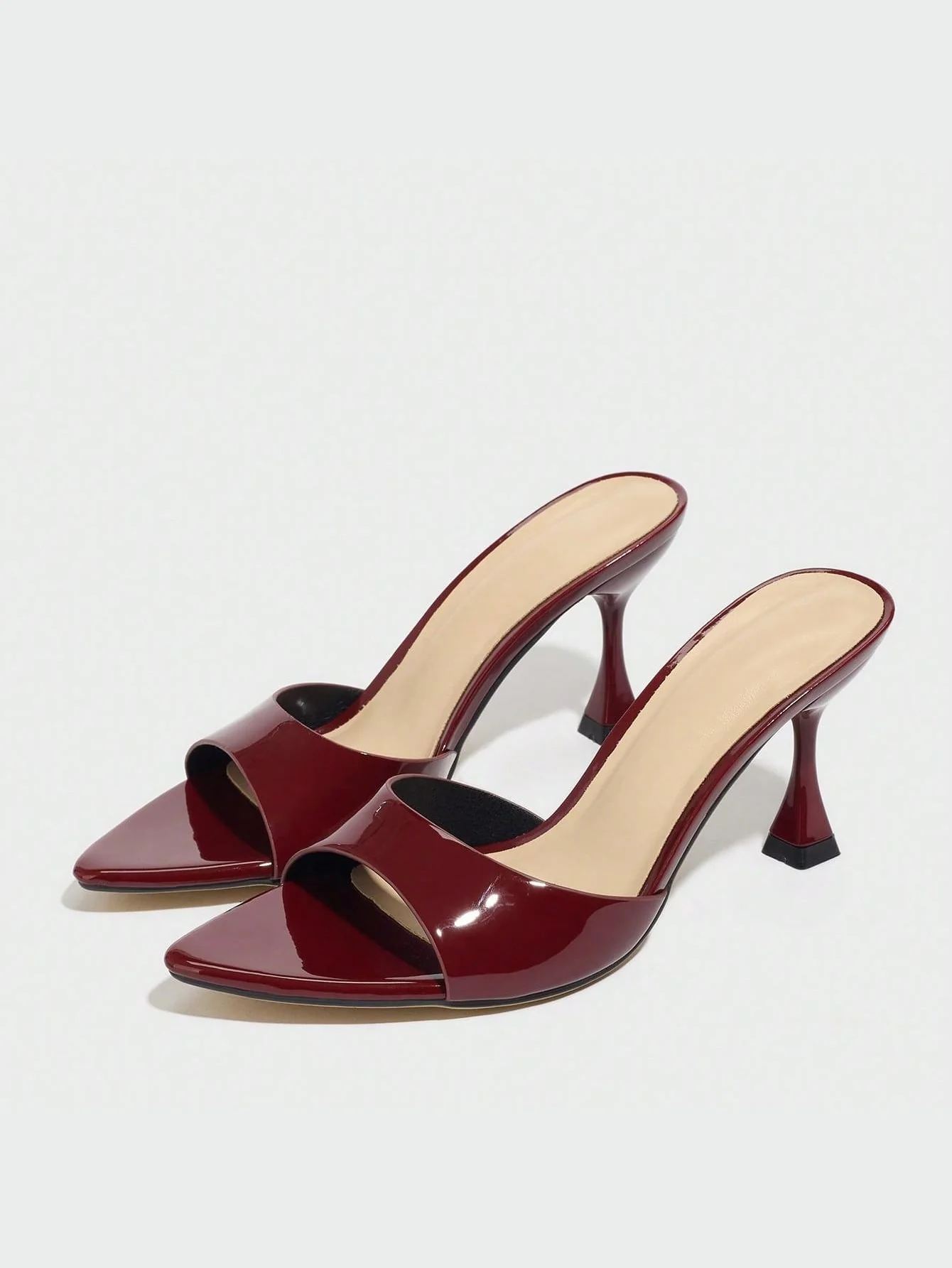 Embossed High-heeled Sandals - Image 3