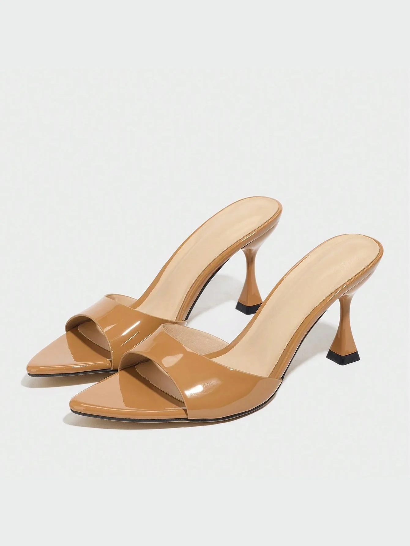 Embossed High-heeled Sandals - Image 7