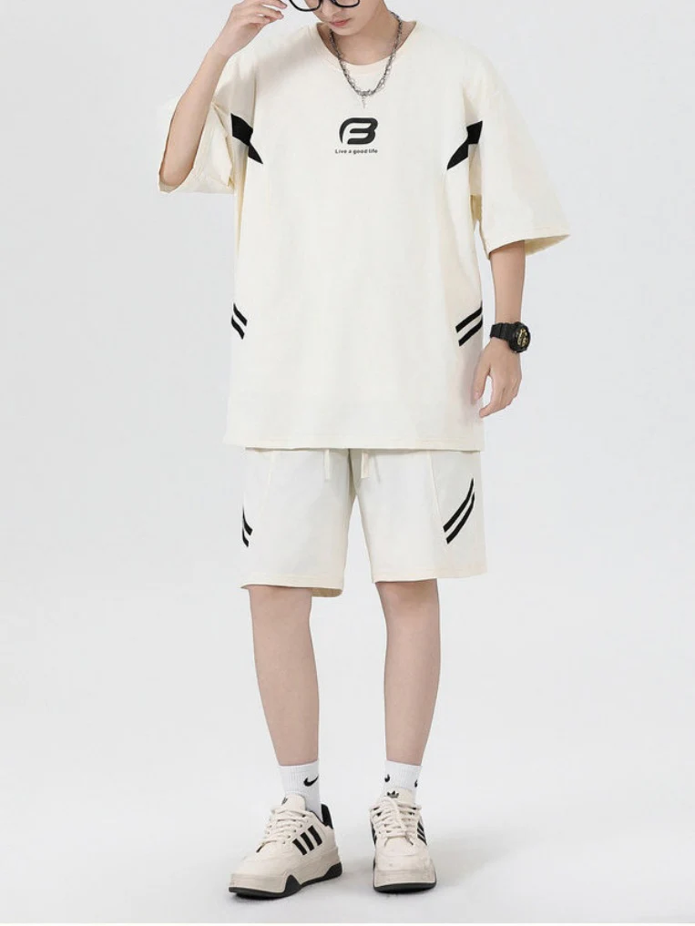 Leisure Loose-fit Sports 2-piece Sets Set - Image 2