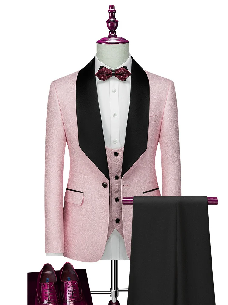 Business Leisure Suit Set 3-piece Sets - Image 16